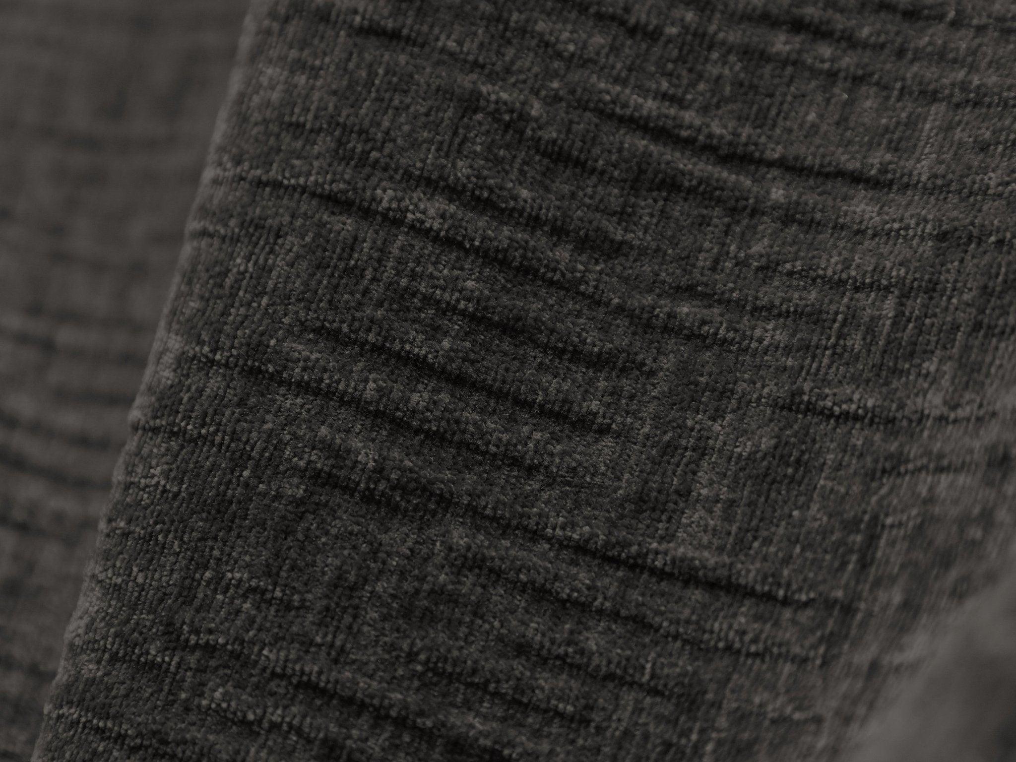 Fotel w tkaninie szenilowej VANDA ciemnoszary Mazzini Sofas Eye on Design