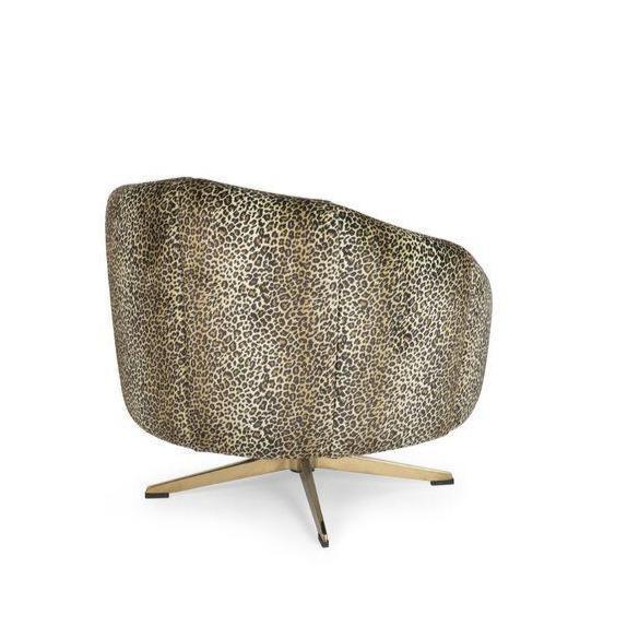 Fotel WHERE THE SUN DOESN'T SHINE panterka Bold Monkey Eye on Design