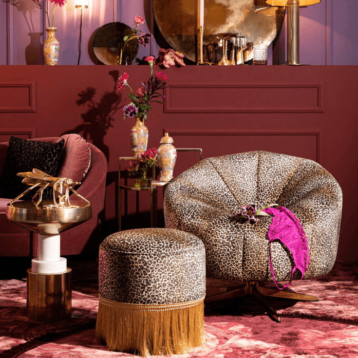 Fotel WHERE THE SUN DOESN'T SHINE panterka Bold Monkey Eye on Design