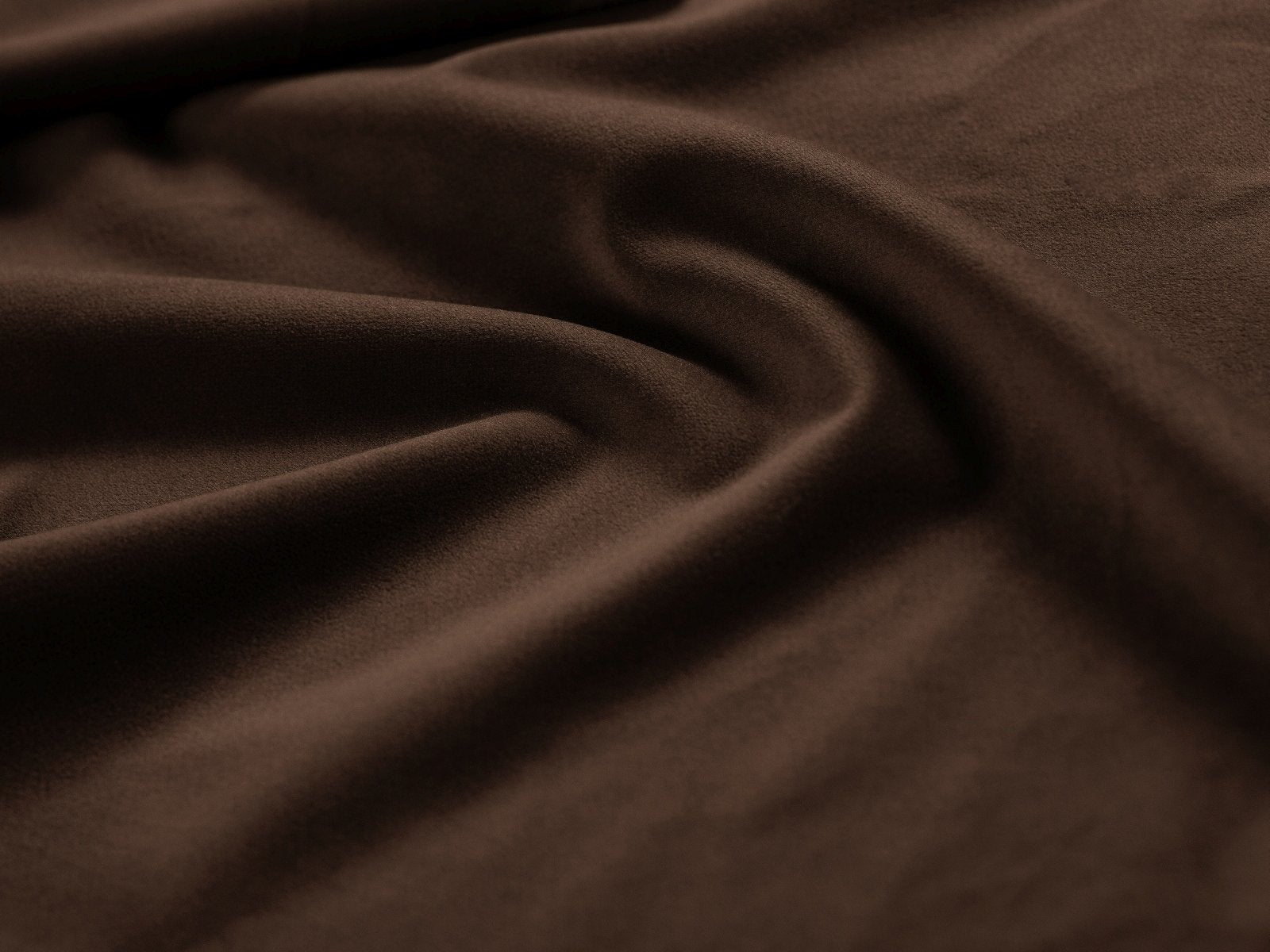 Velvet Armchair GEORGIA Chocolate