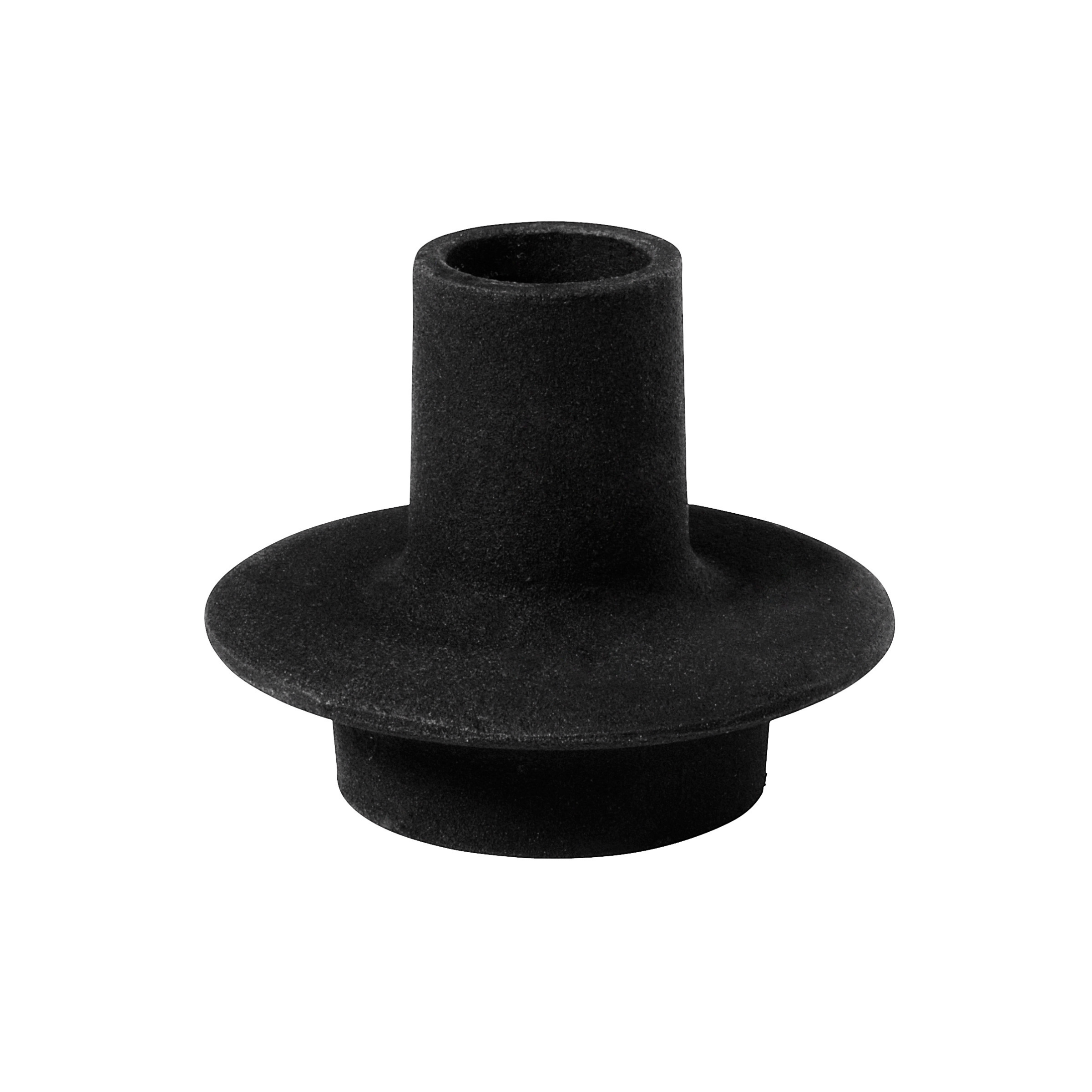 Kerzenhalter HEIMA CANDLESTICK aus schwarzem Gusseisen