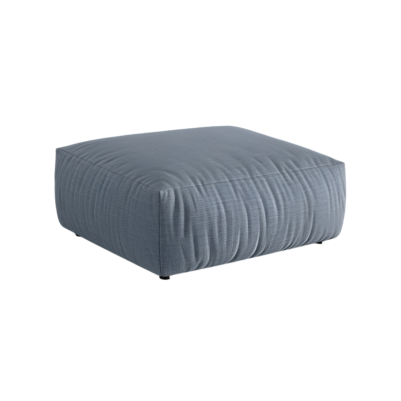 Puf CHRIS hellblaues Chenille