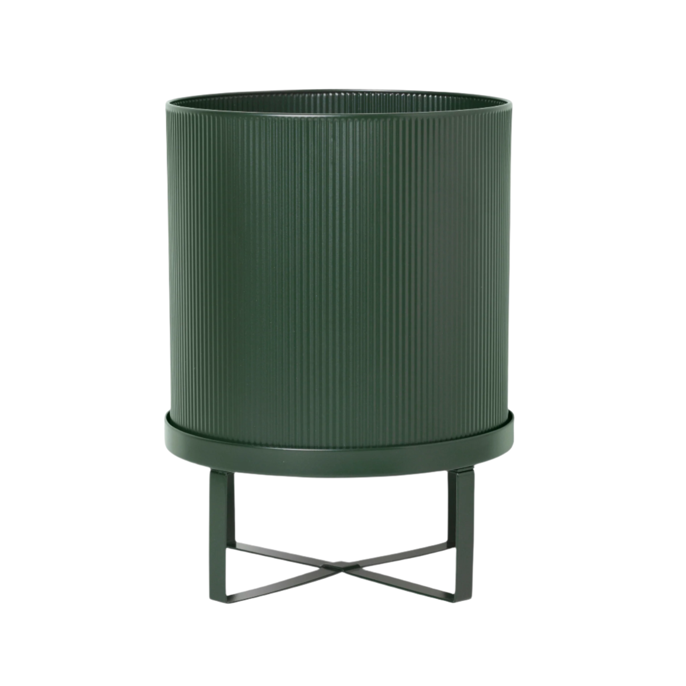 BAU pot in dark green