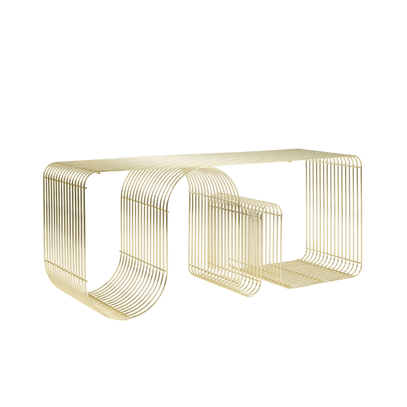 CURVA Bench Gold