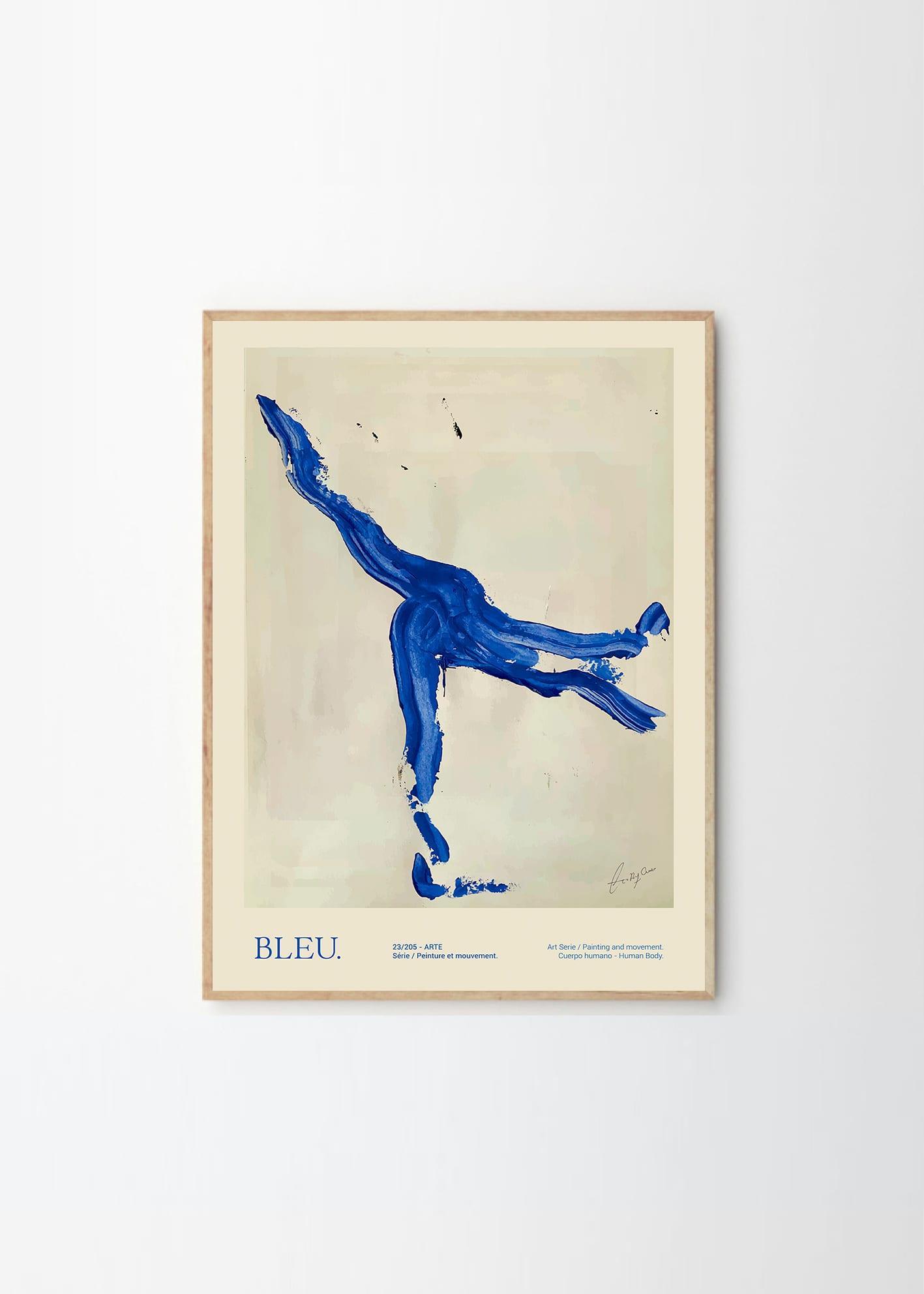 Grafika artystyczna BLEU – The Poster Club