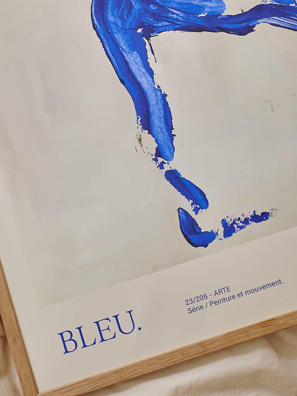 Grafika artystyczna BLEU – The Poster Club