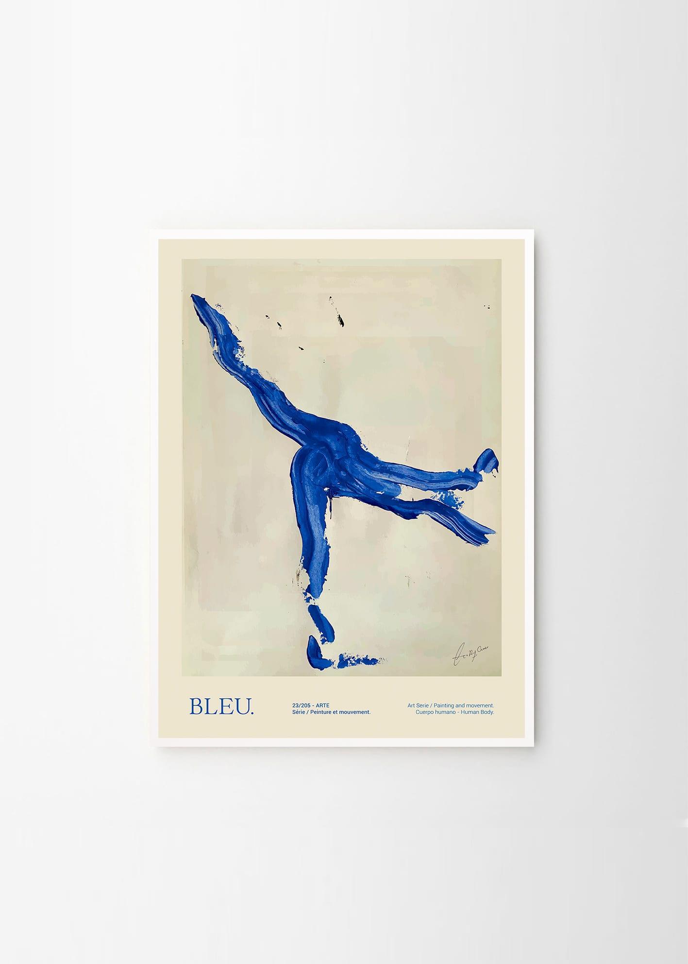 Grafika artystyczna BLEU – The Poster Club