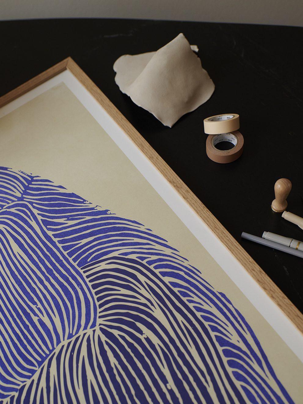 Grafika artystyczna DEEP BLUE – The Poster Club