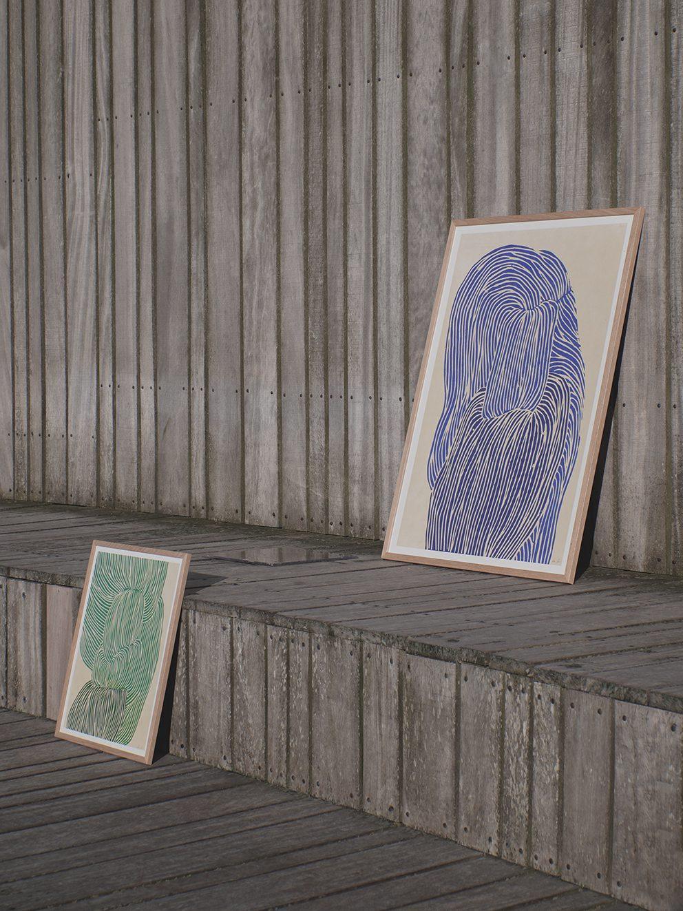 Grafika artystyczna DEEP BLUE – The Poster Club