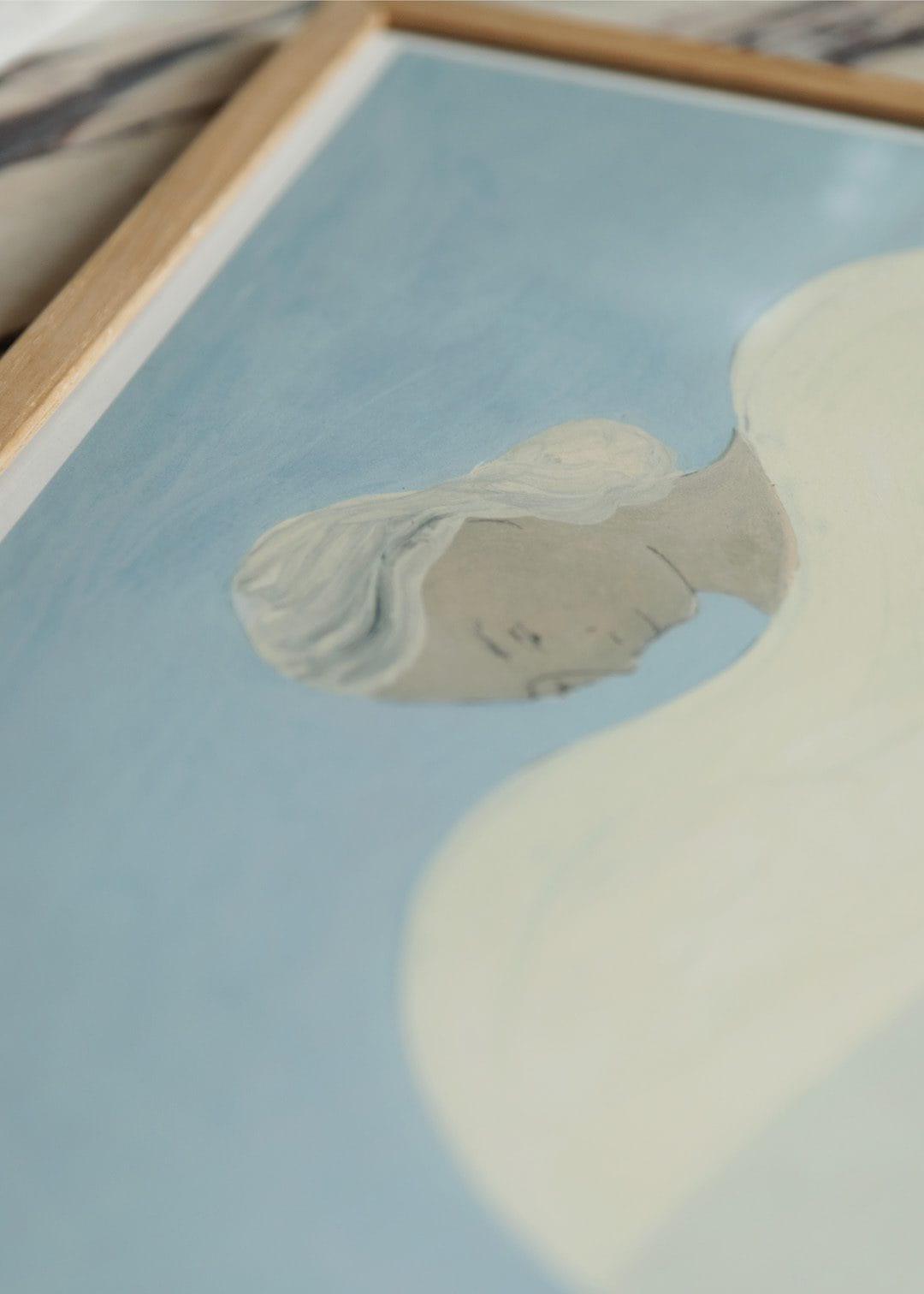 Grafika artystyczna HOLD YOU - BLUE – The Poster Club