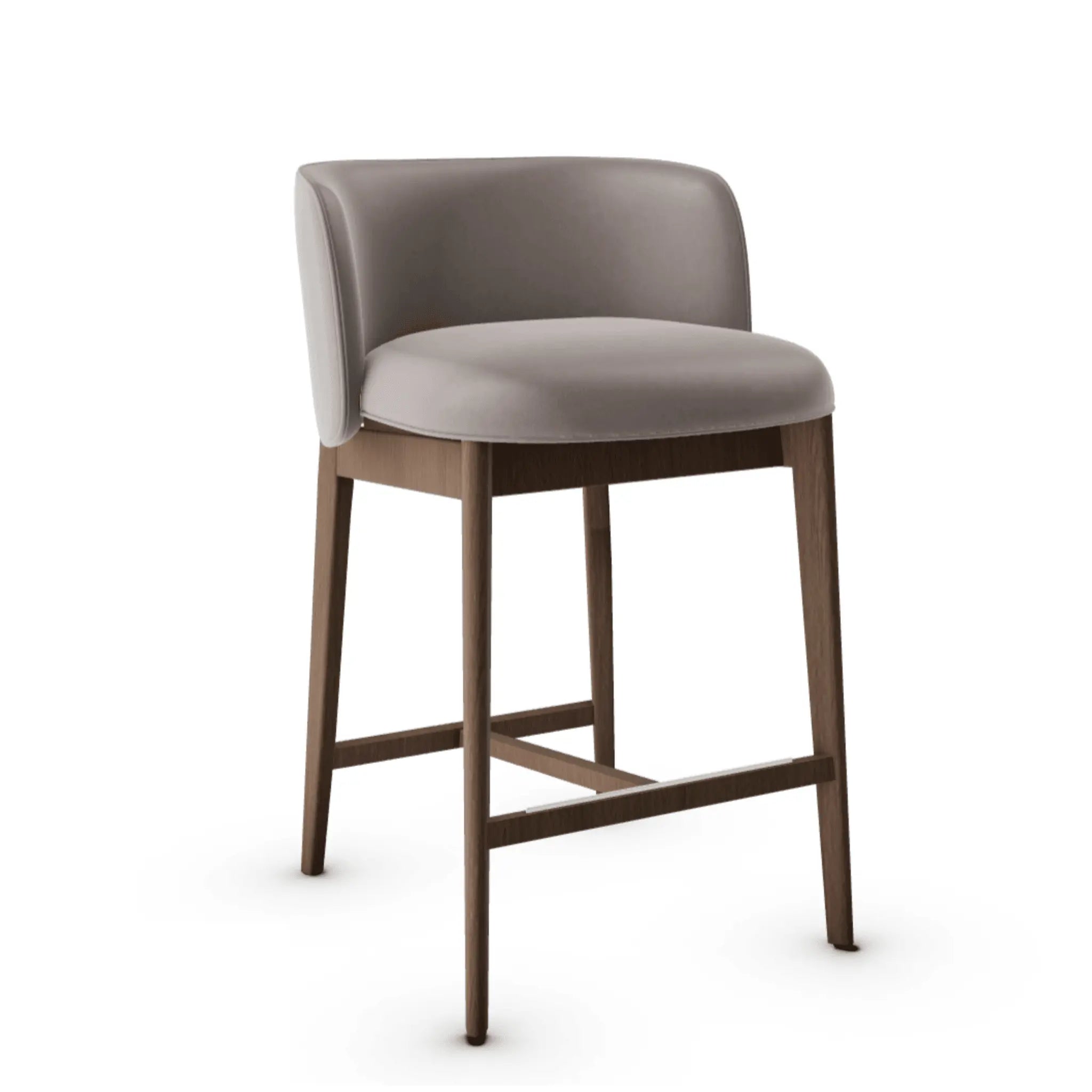 Hoker ABREY ekoskóra ciemnobeżowy – Calligaris