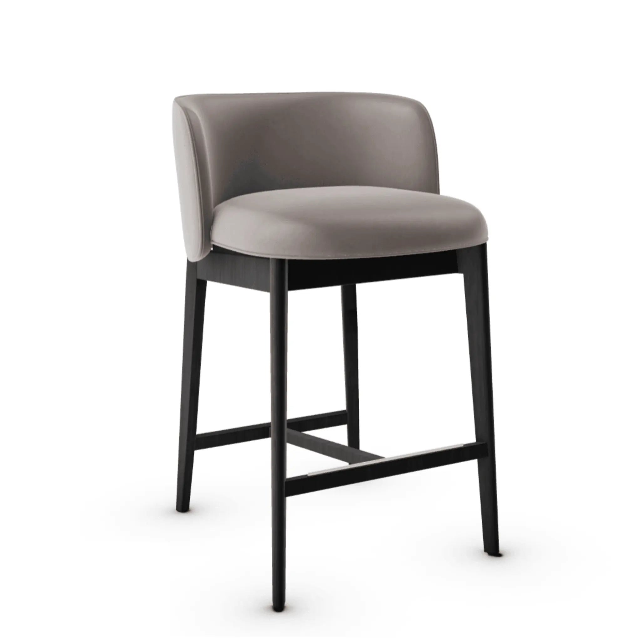 Hoker ABREY ekoskóra ciemnobeżowy do kuchni – Calligaris