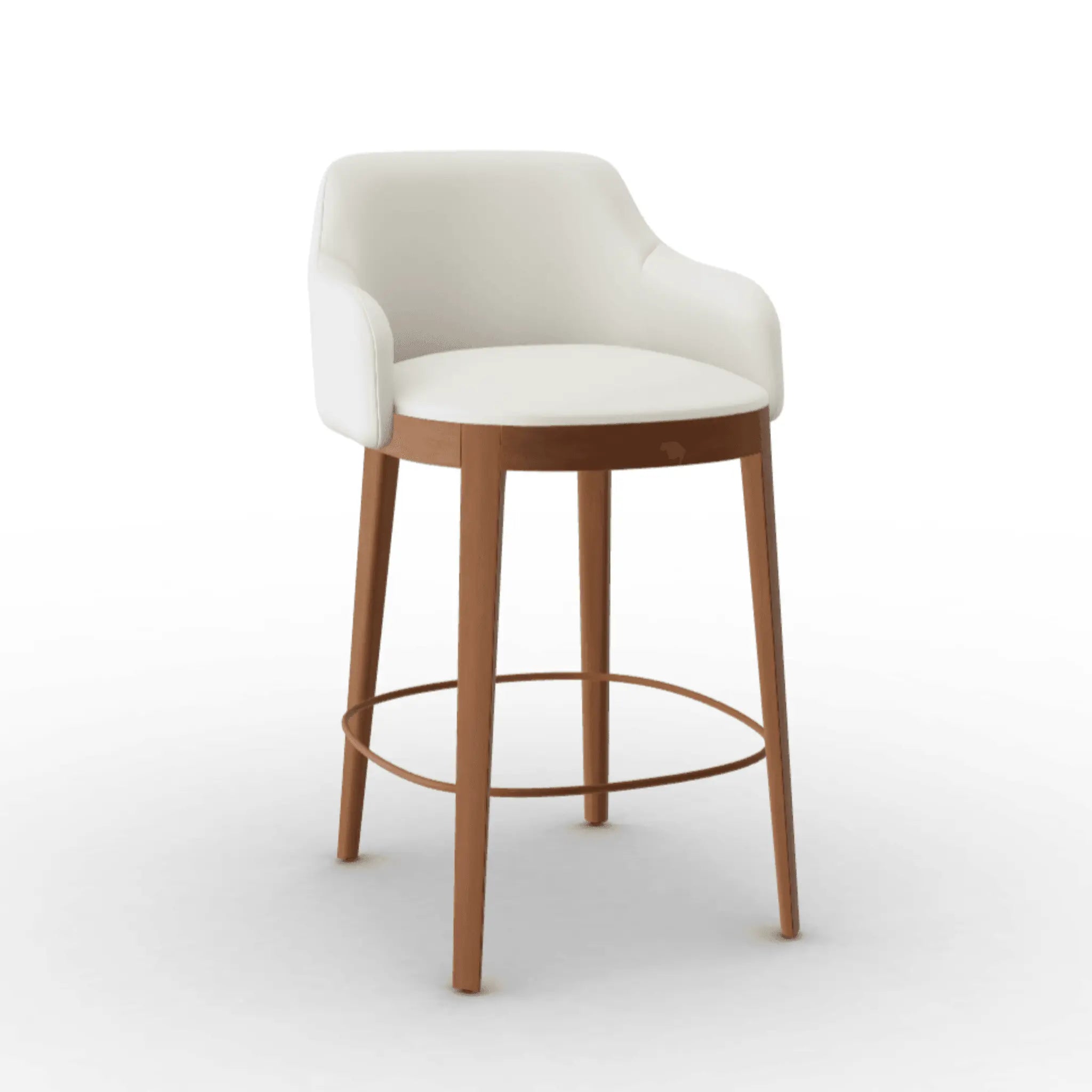 Hoker ADÈL boucle kremowy Calligaris orzech włoski Eye on Design