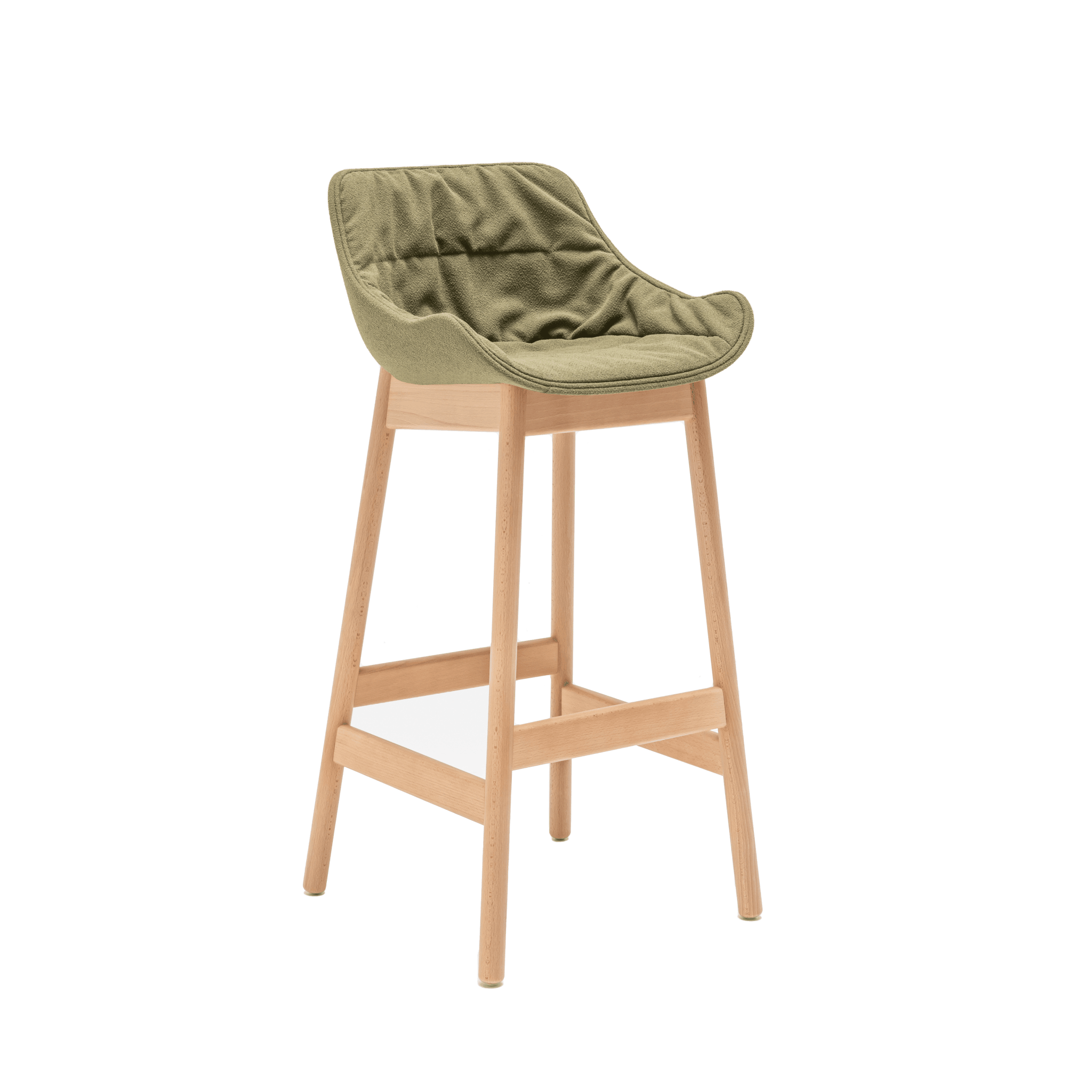 Hoker BALTIC SOFT DUO z drewnianą podstawą MDD Eye on Design
