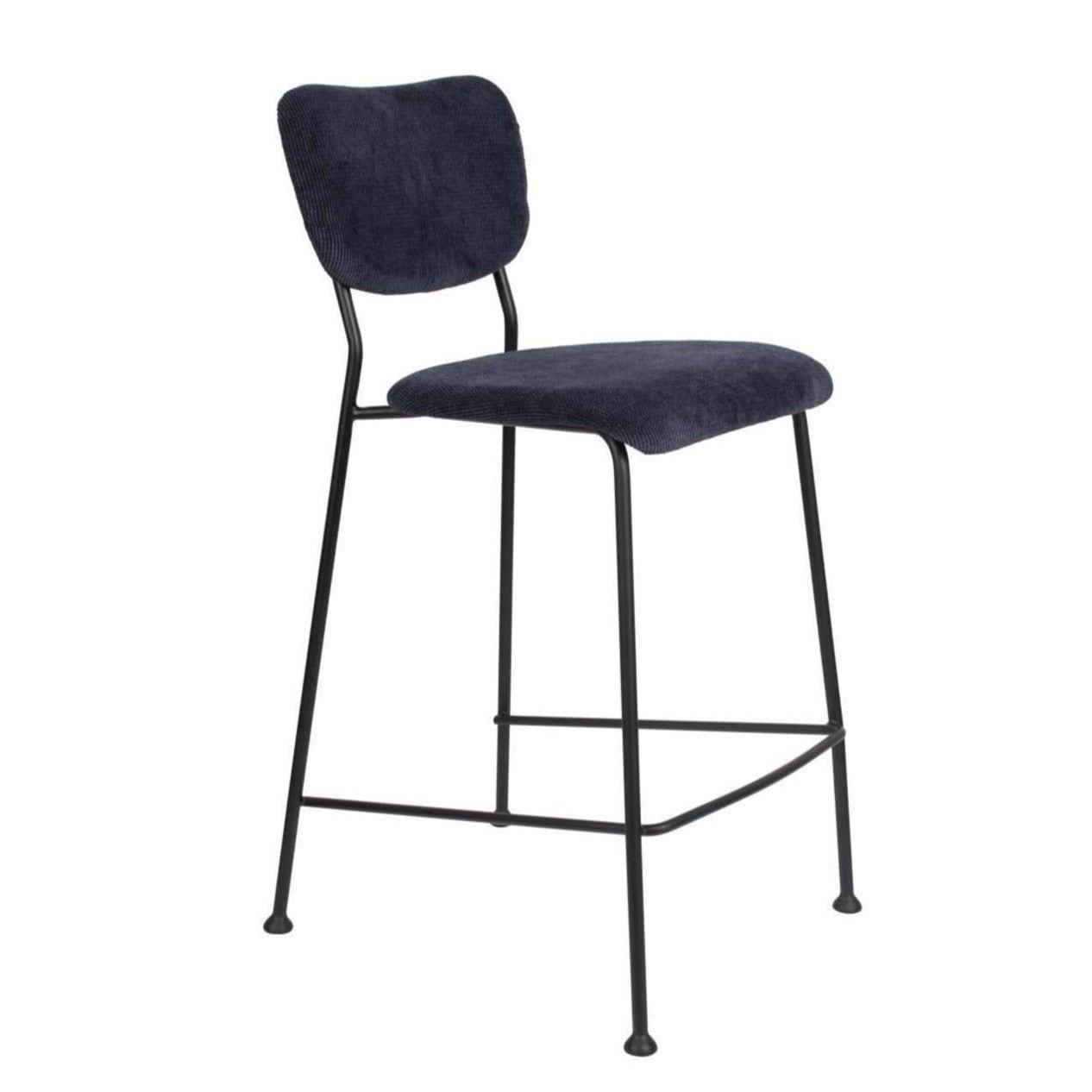 Hoker niski BENSON granatowy Zuiver Eye on Design