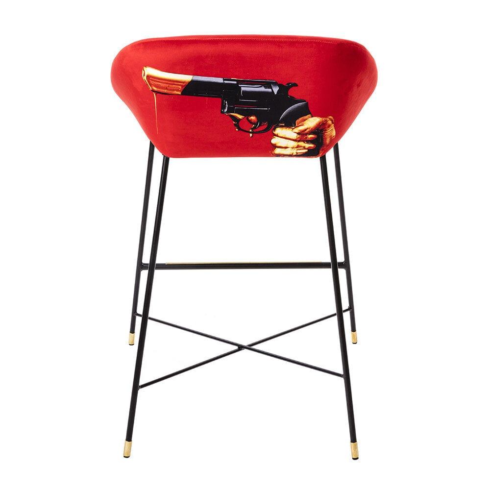 Hoker REVOLVER czerwony Seletti Eye on Design
