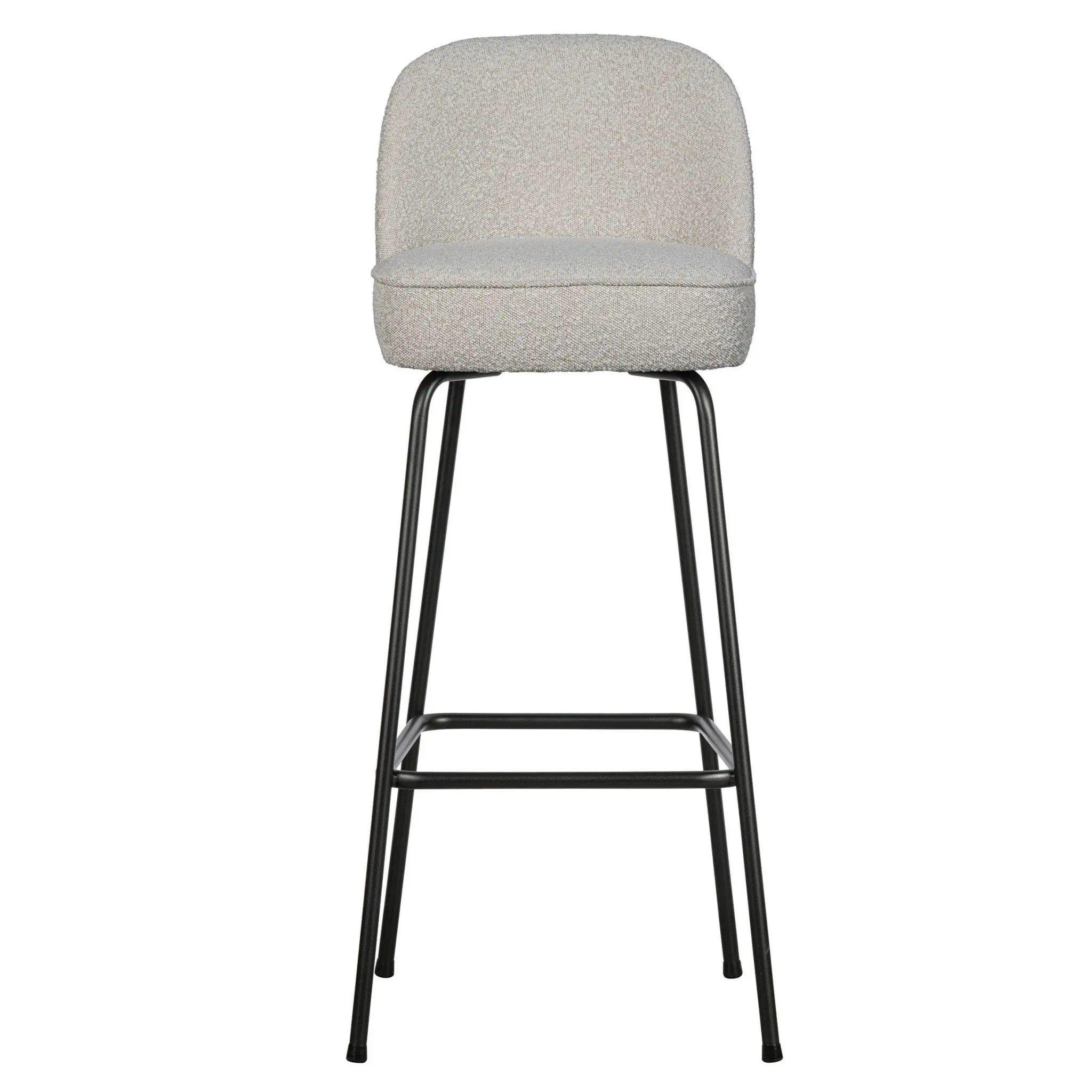 Hoker VOGUE boucle biały – tkanina bouclé, Woood