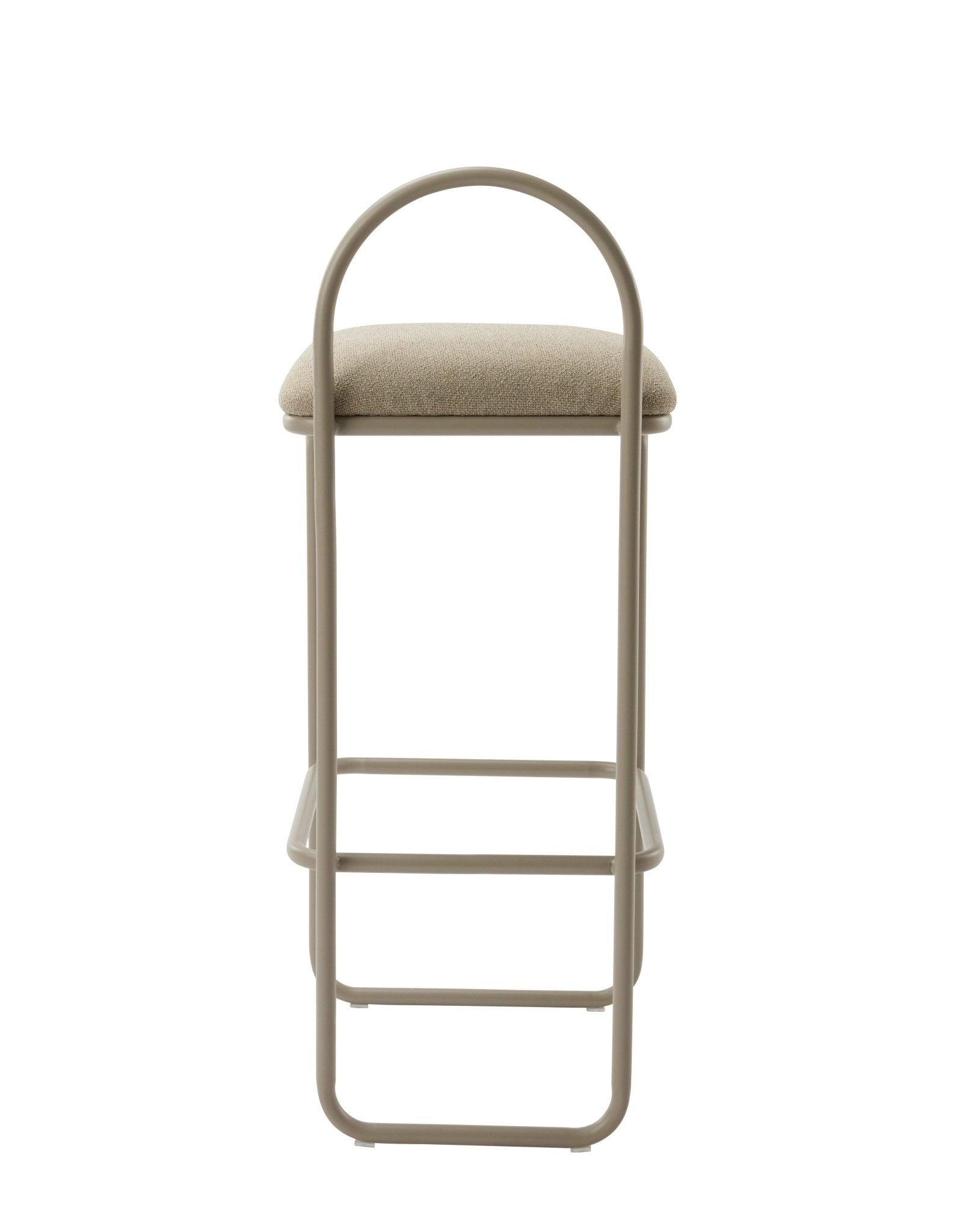 Hoker z tkaniną boucle ANGUI taupe AYTM Eye on Design