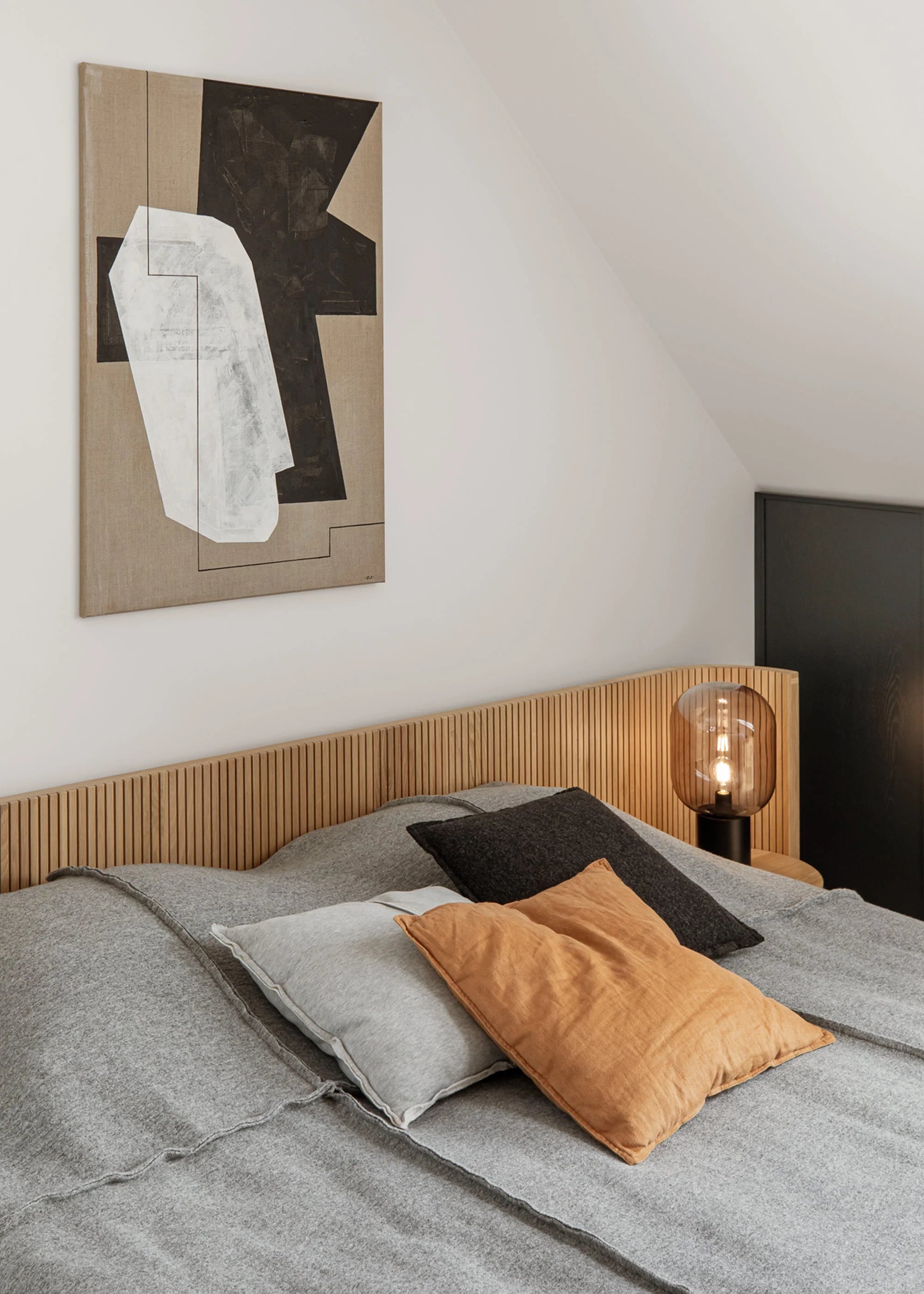 Bett HUG aus Eichenholz