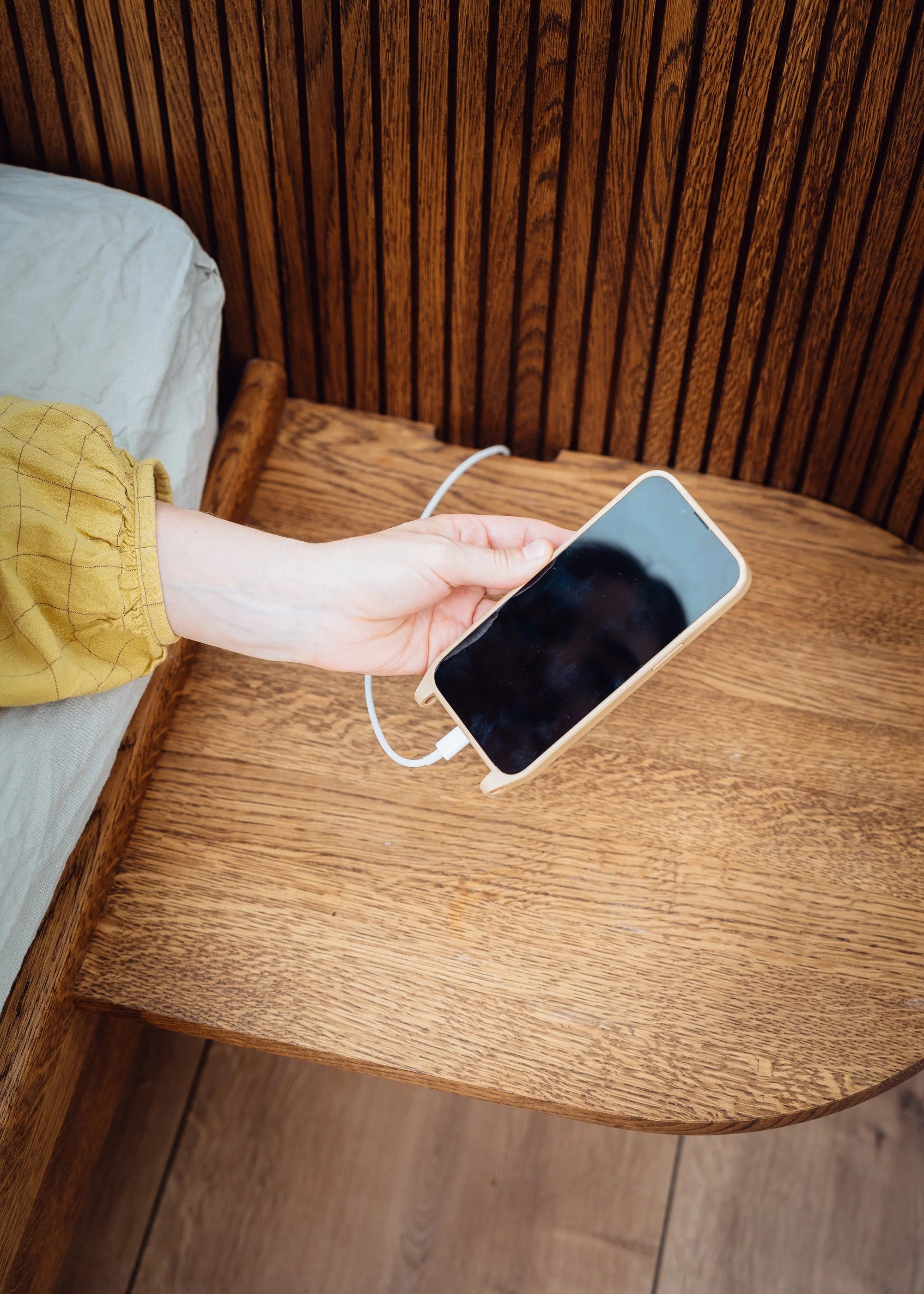 Bett HUG aus Eichenholz