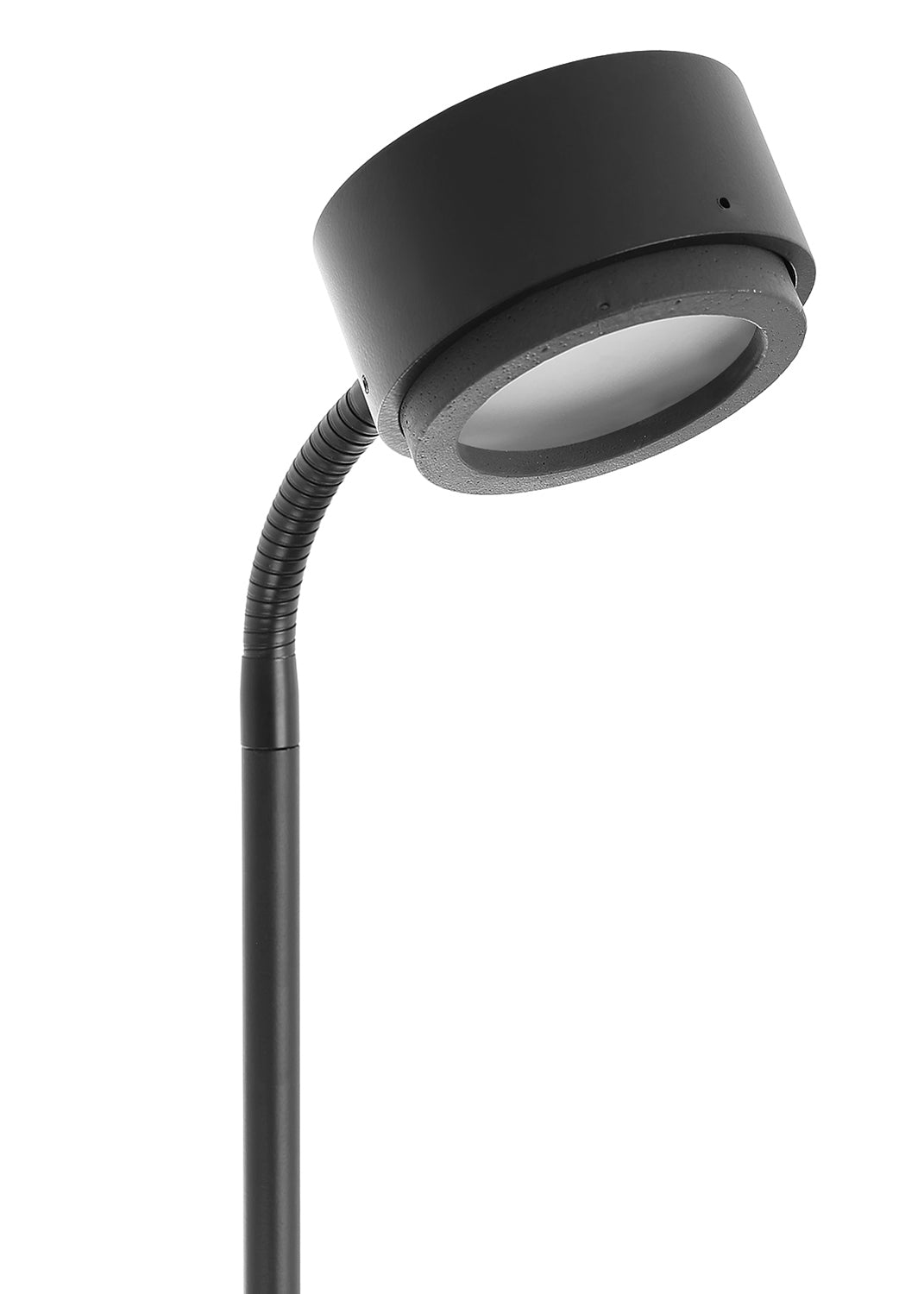 JUBI Aluminum Reading Floor Lamp with Concrete