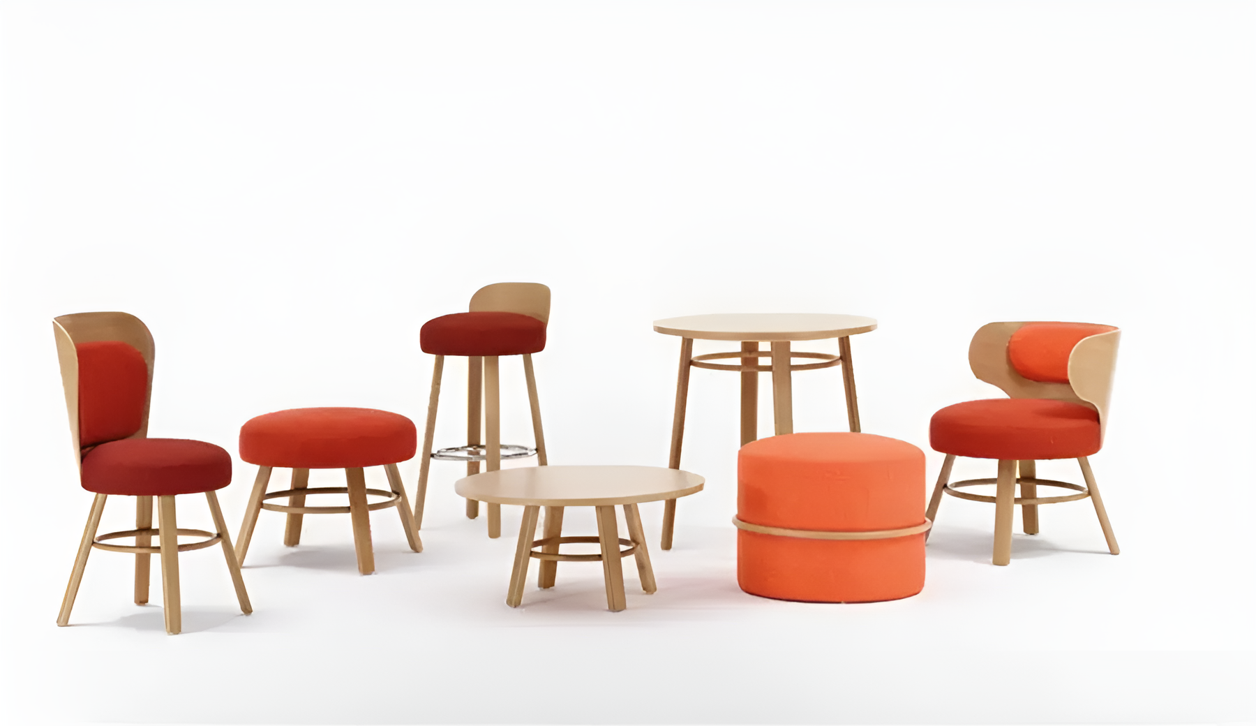 Hocker K2 C-2220 Buchenholz