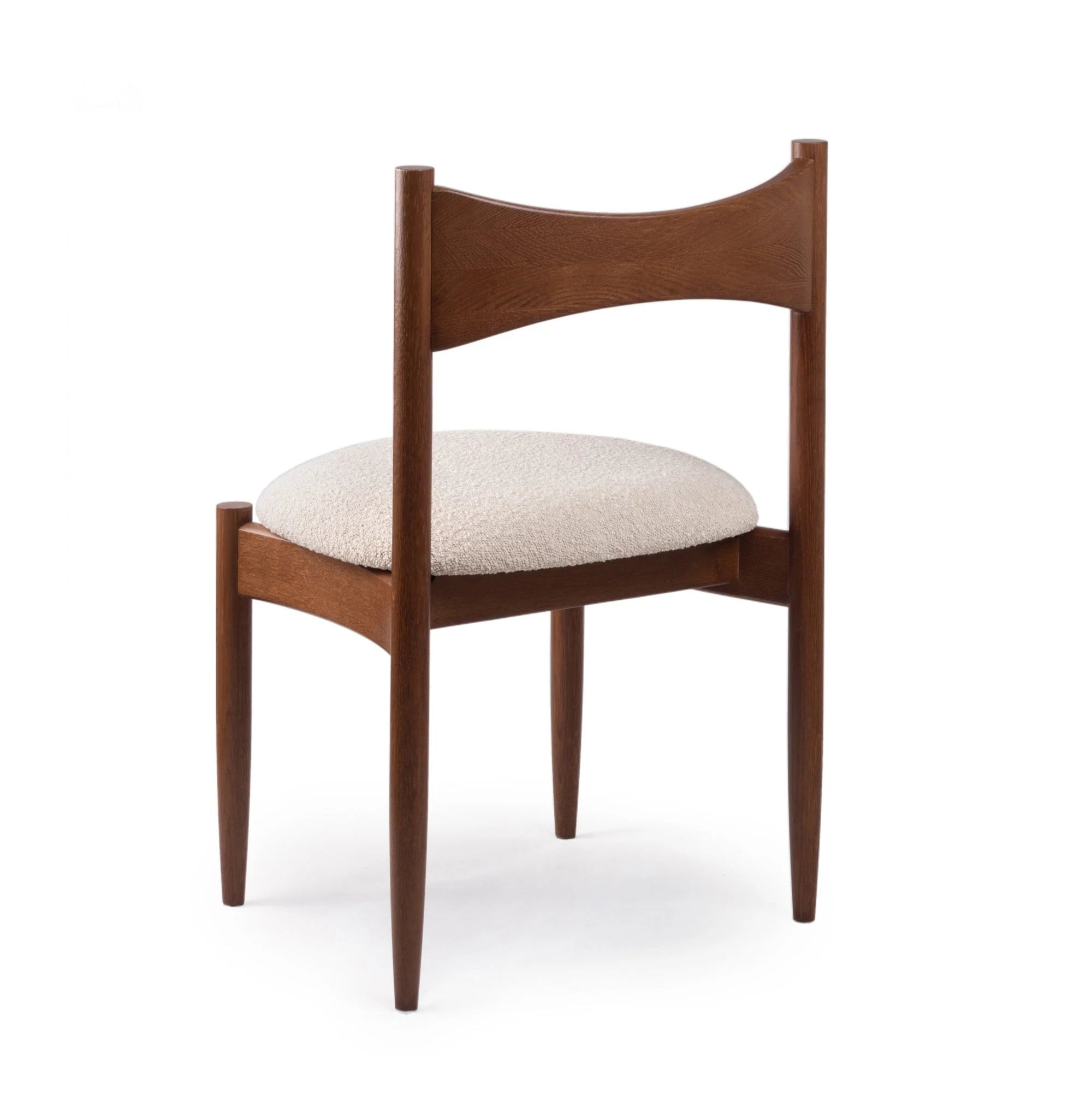 KEMI Chair Beige with Dark Oak Wood