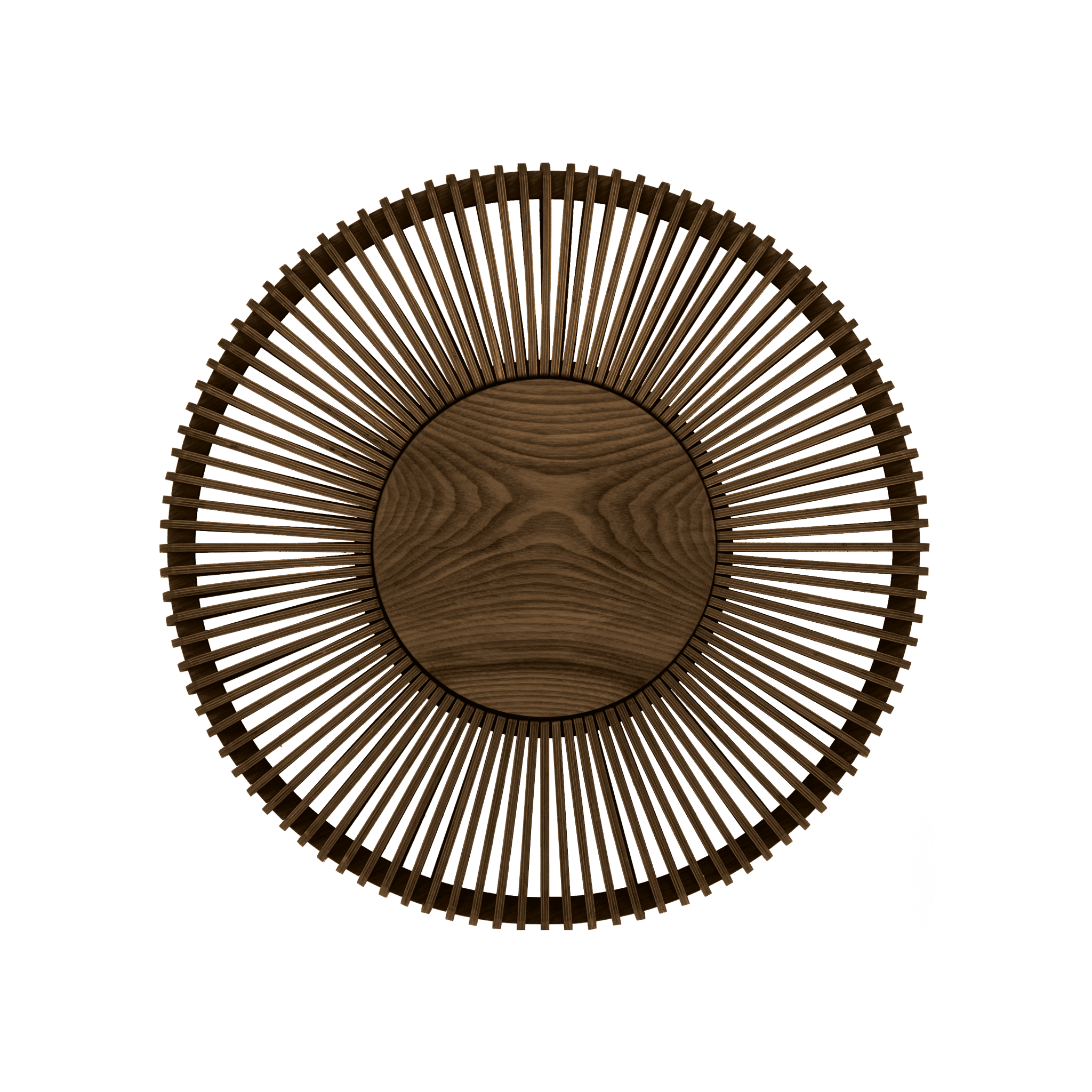 Kinkiet CLAVA UP WOOD ciemny dąb UMAGE Ø49 x 16.6 cm Eye on Design