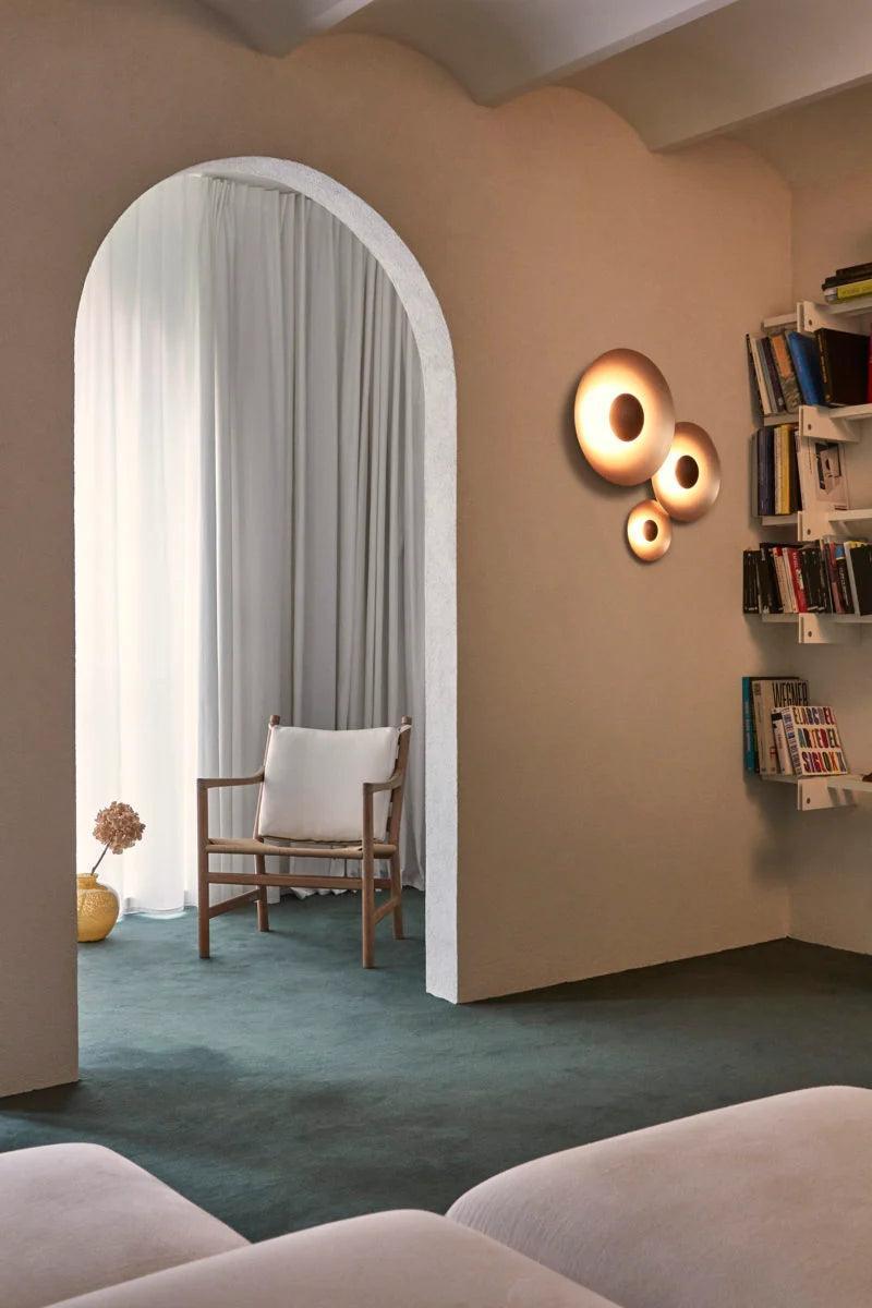 Kinkiet GINGER mosiężny Marset Eye on Design
