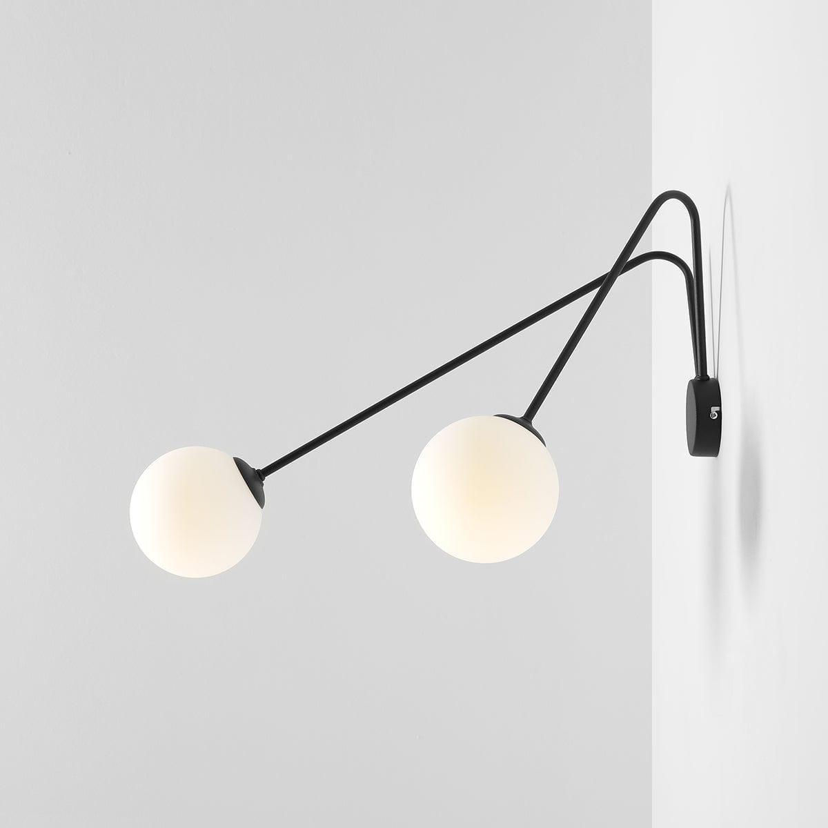 Kinkiet HOLM DUO LONG czarny Artera Eye on Design