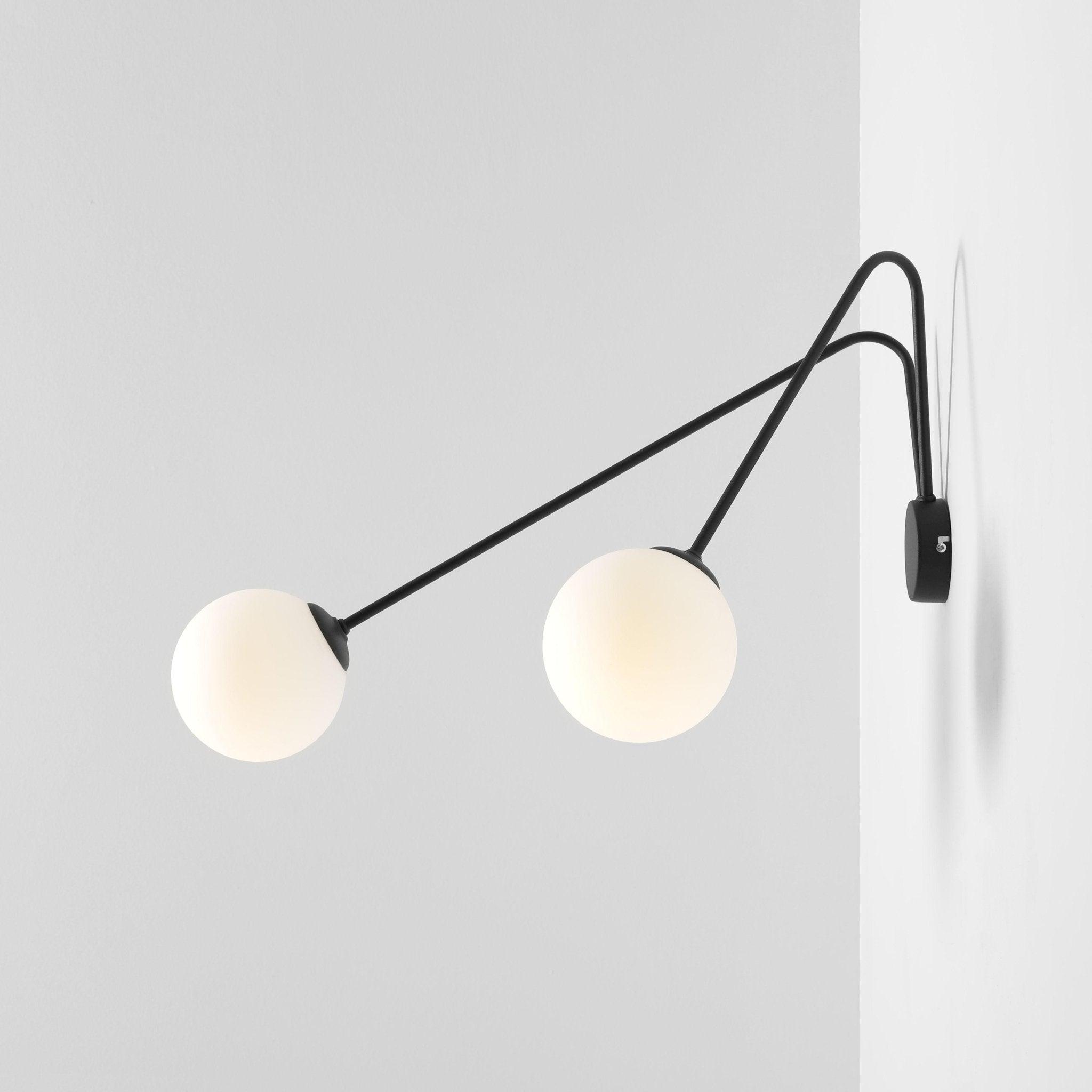 Kinkiet HOLM DUO LONG czarny Artera Eye on Design