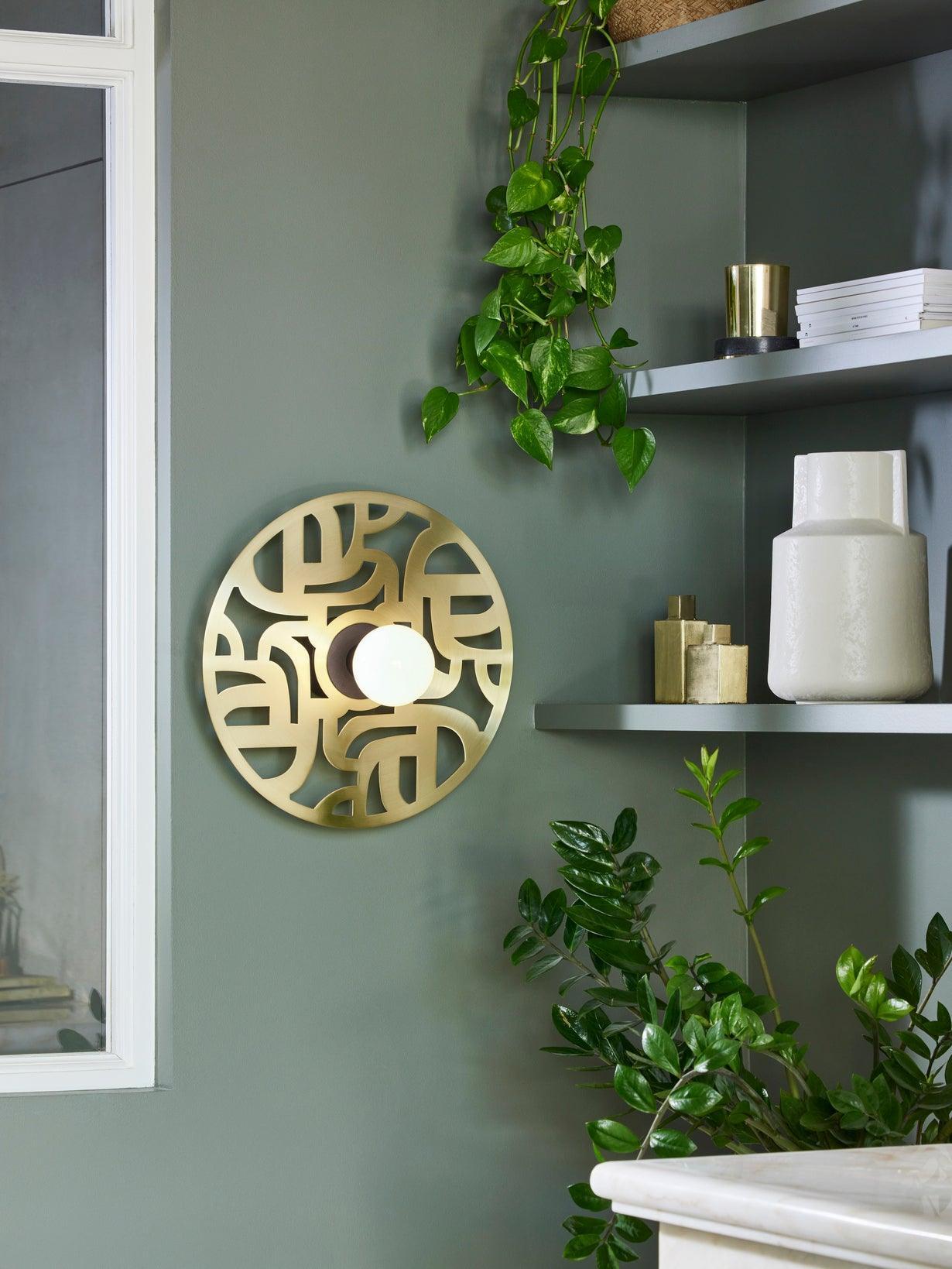 Kinkiet LABYRINTHE mosiężny Market Set Eye on Design