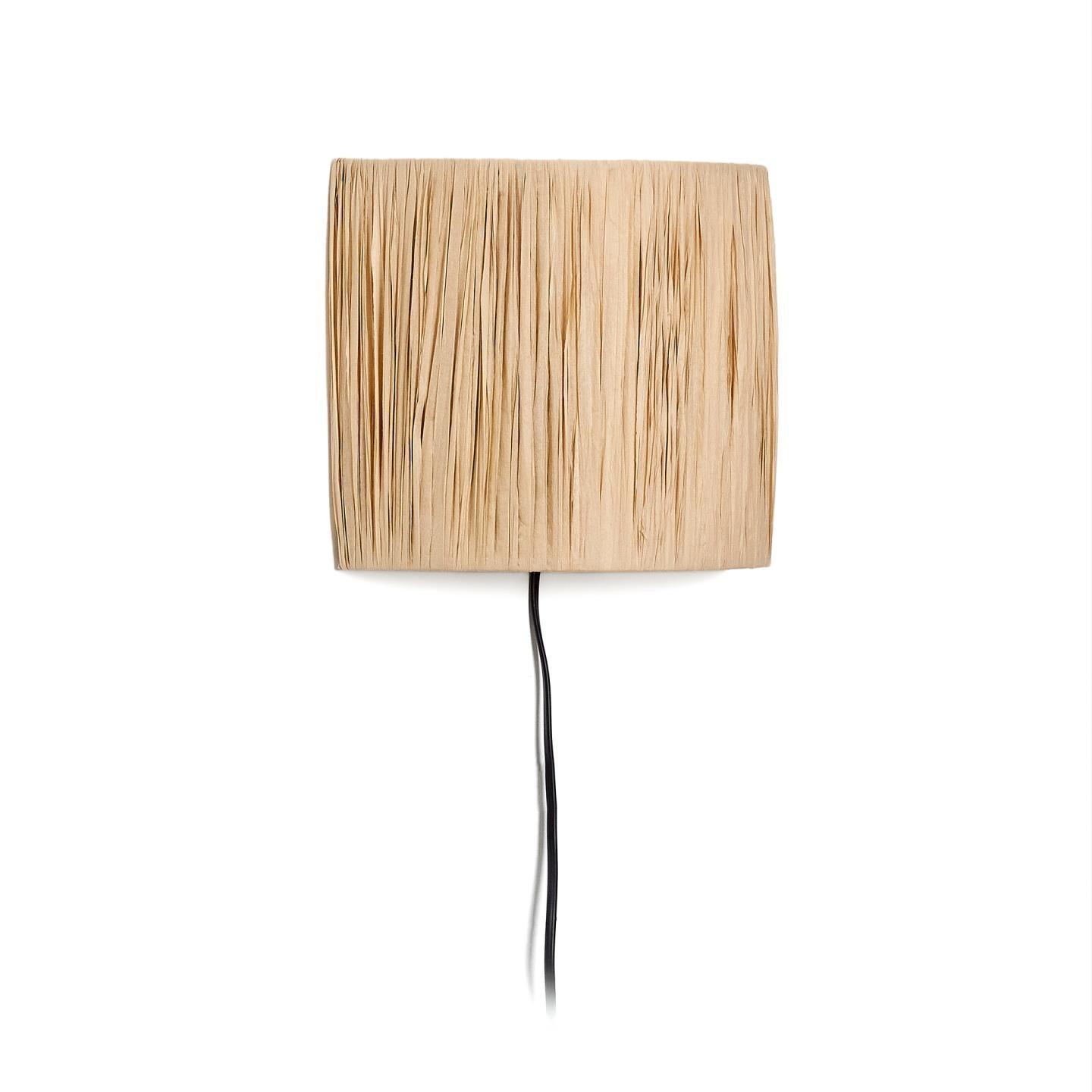 Kinkiet PULMI naturalna rafia – Kave Home