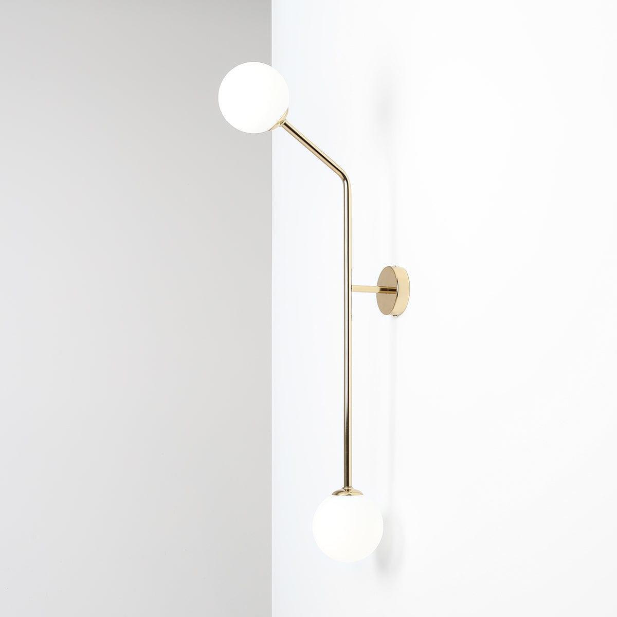 Kinkiet PURE PIONOWY złoty Artera Eye on Design