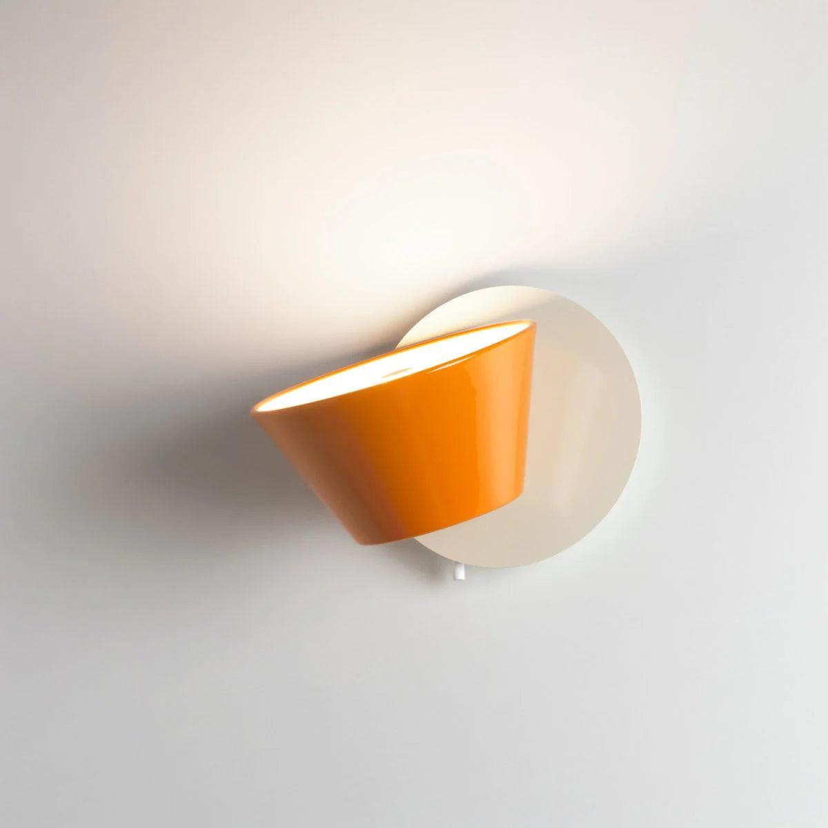 Kinkiet ścienny TAM TAM pomarańczowy Marset Eye on Design