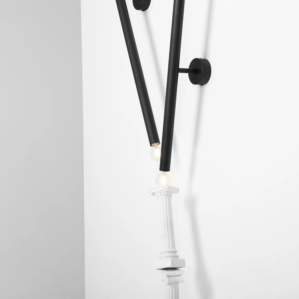 Kinkiet TUBO DUO LONG czarny Artera Eye on Design