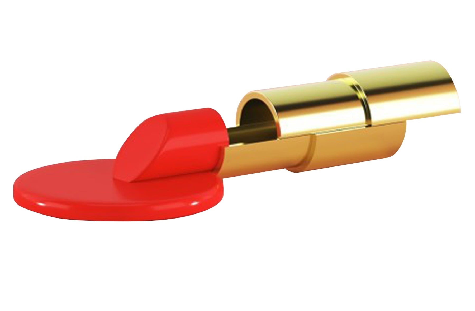 KISS ME gold container