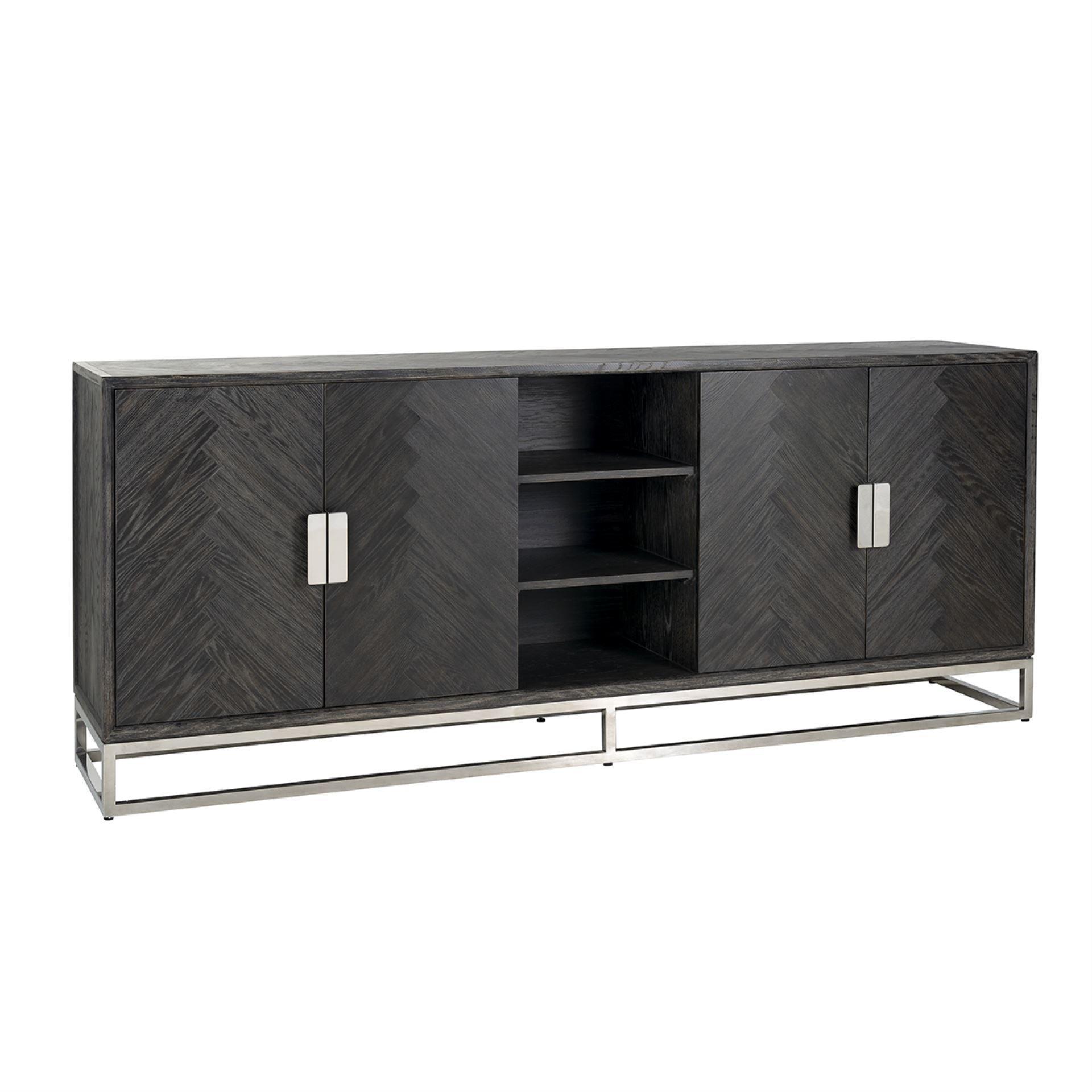 Komoda BLACKBONE srebrny Richmond Interiors Eye on Design