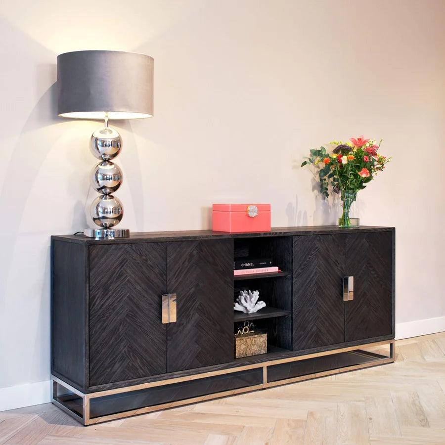 Komoda BLACKBONE srebrny Richmond Interiors Eye on Design