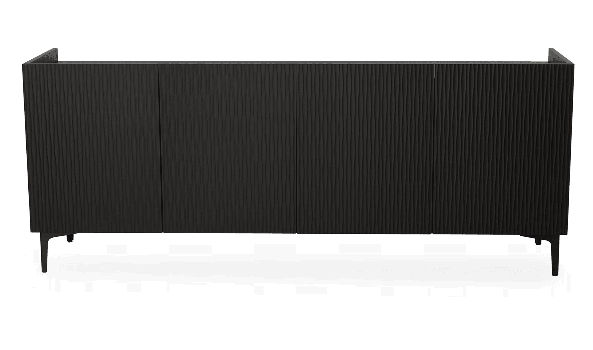 Komoda BOLGE czarny dąb Nordifra Eye on Design