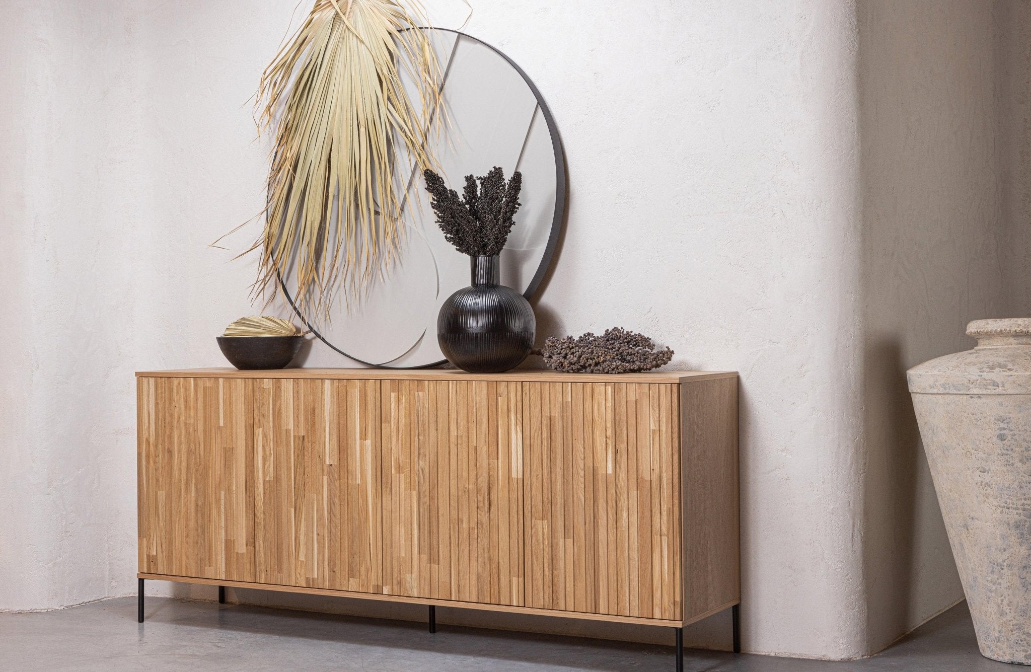 Komoda GRAVURE drewno dębowe Woood Exclusive Eye on Design