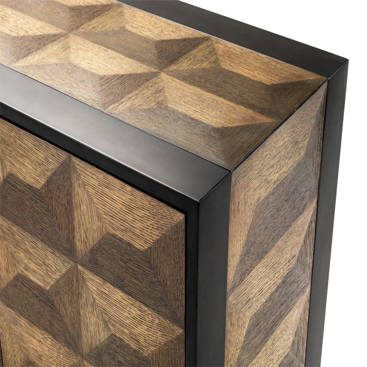 Komoda GREGORIO brązowy fornir dębowy Eichholtz Eye on Design