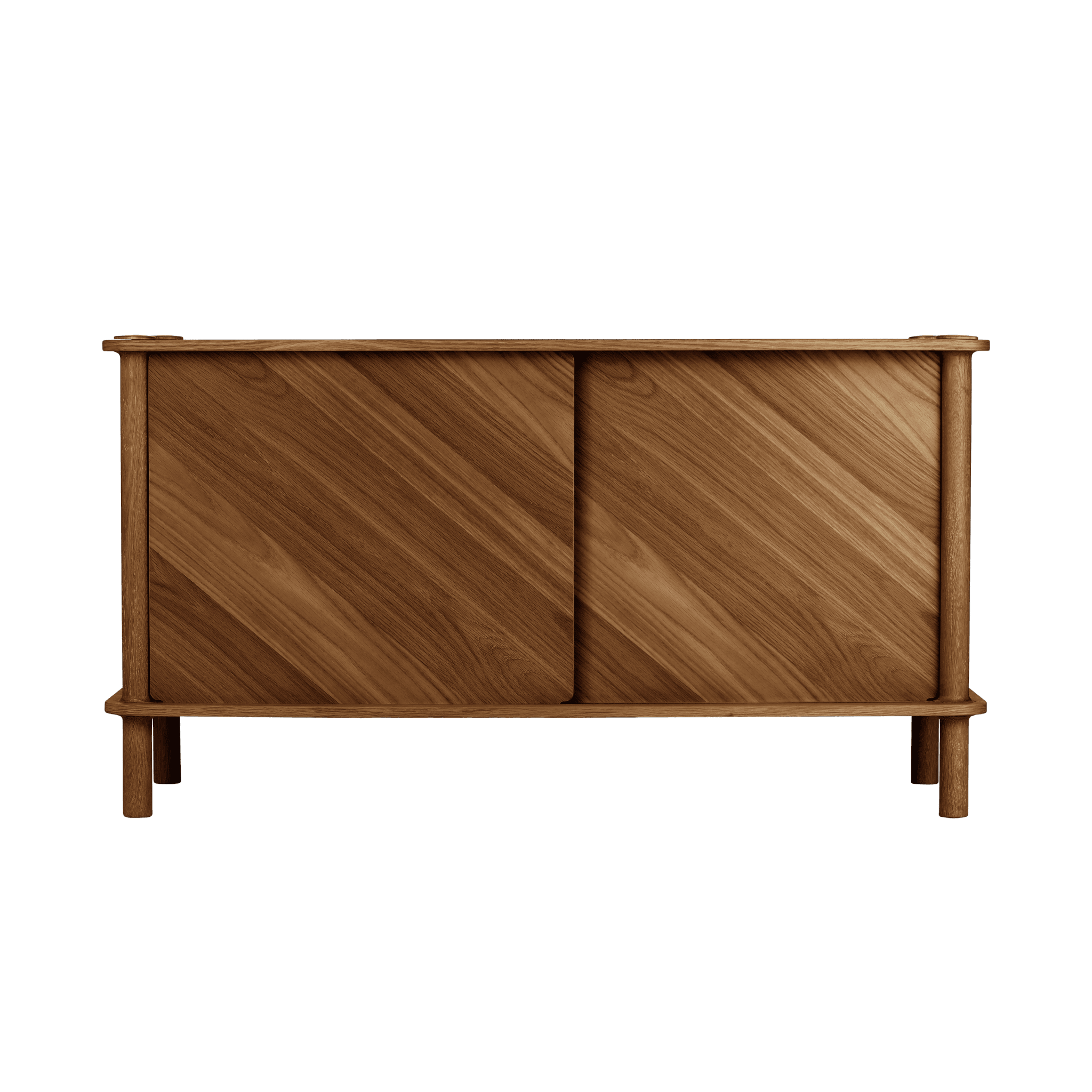 Komoda ITALIC ciemny dąb UMAGE 2x drewniane Eye on Design