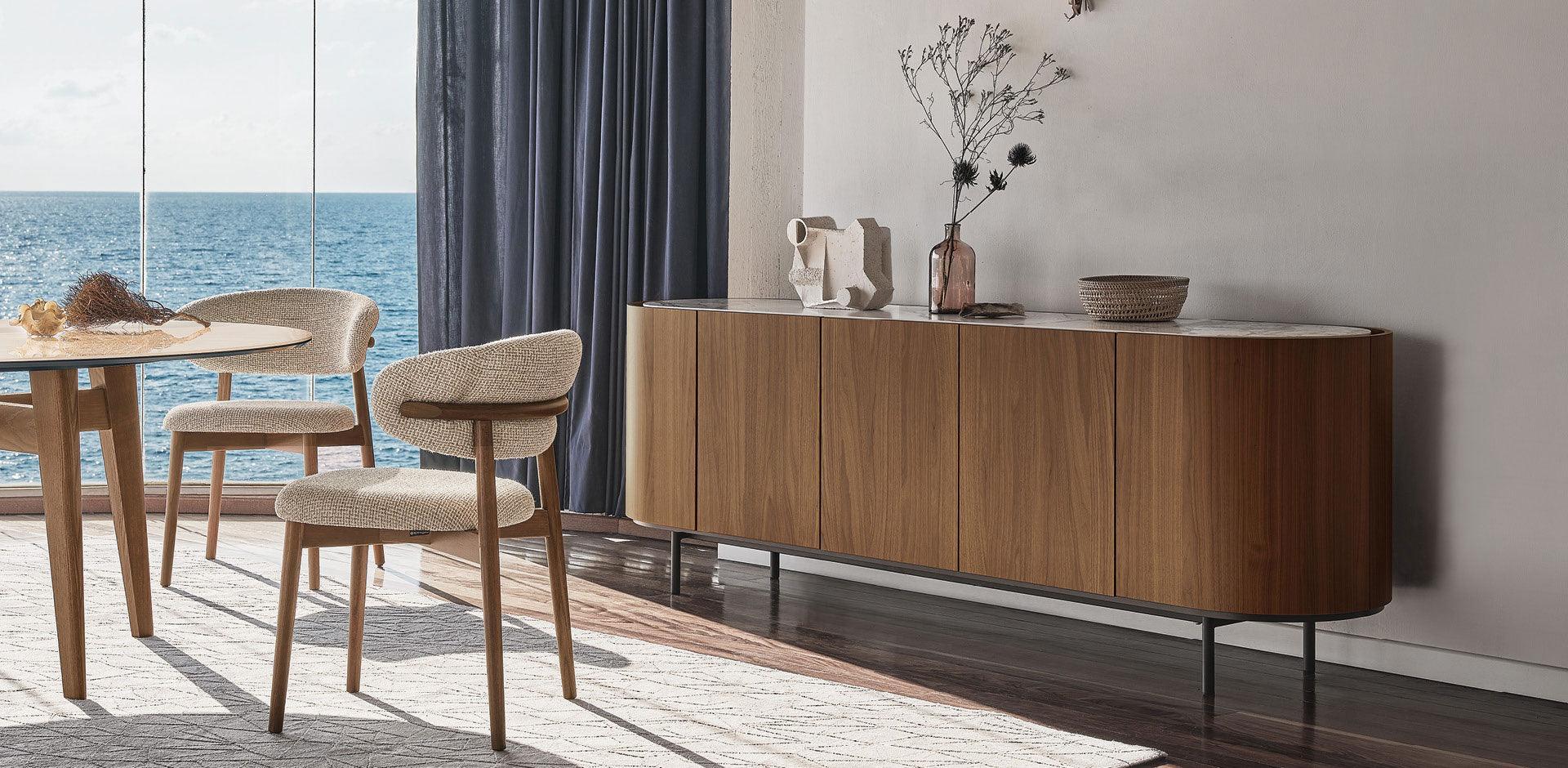 Komoda LAKE orzechowy Calligaris Eye on Design