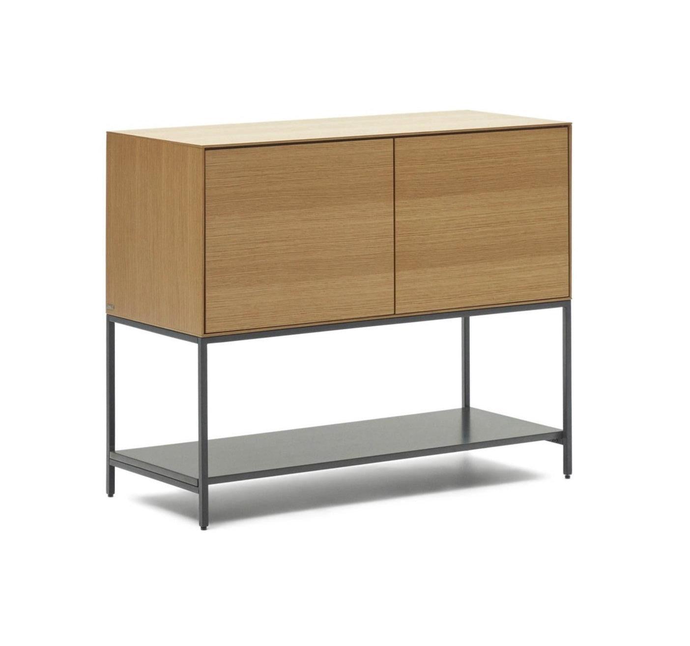 Komoda niska 2-drzwiowa VEDRANA fornir dębowy La Forma Eye on Design