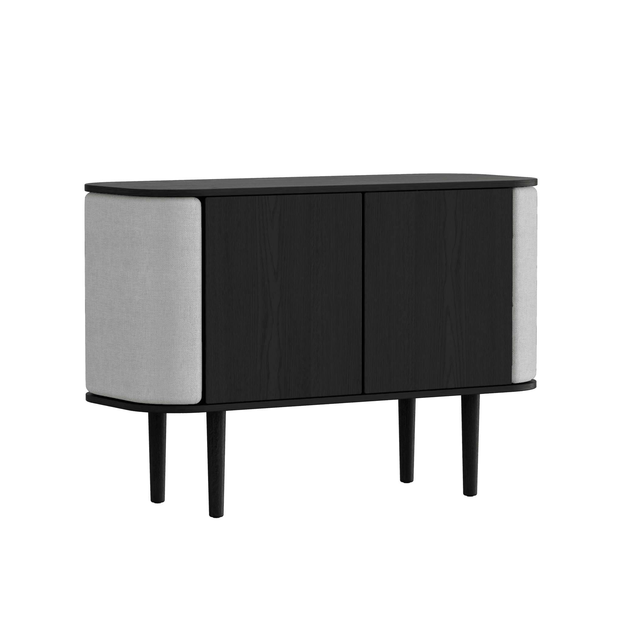 Komoda TREASURES baby blue z czarnym dębem UMAGE Eye on Design