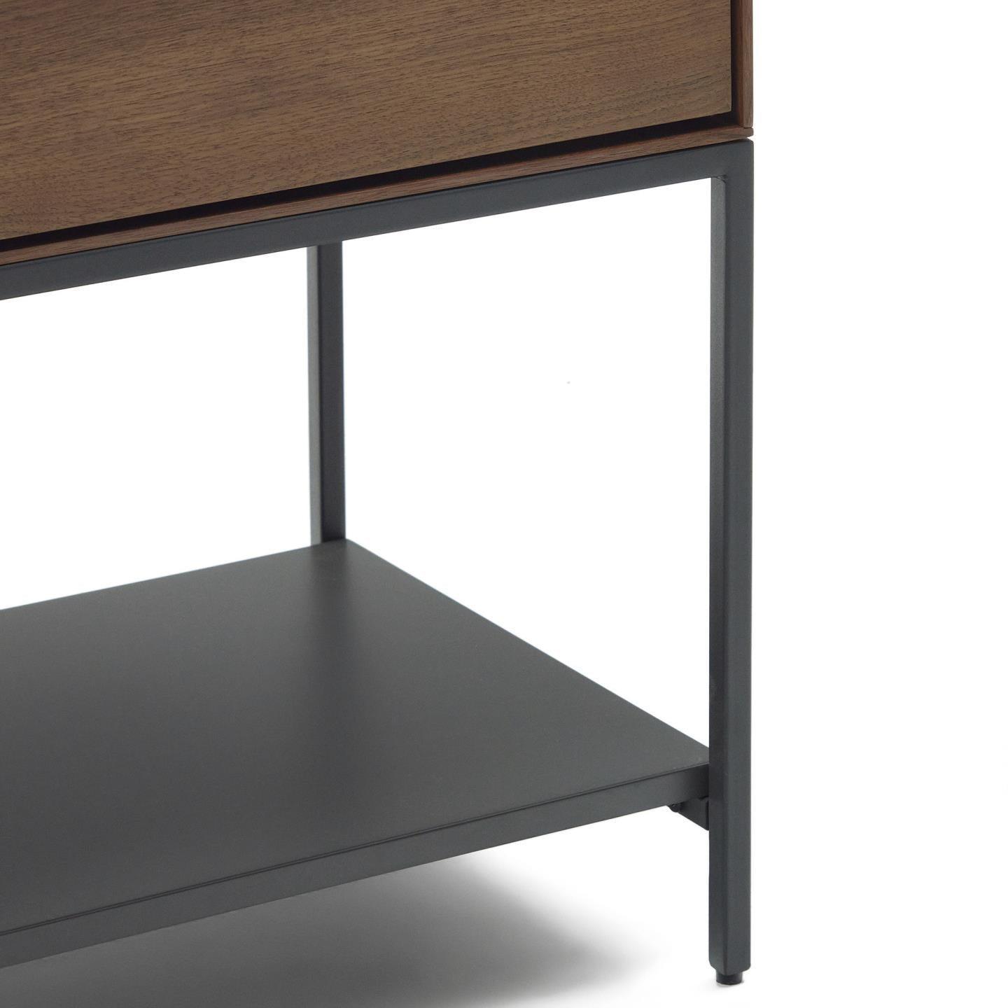 Komoda wysoka 4-drzwiowa VEDRANA fornir orzechowy La Forma Eye on Design