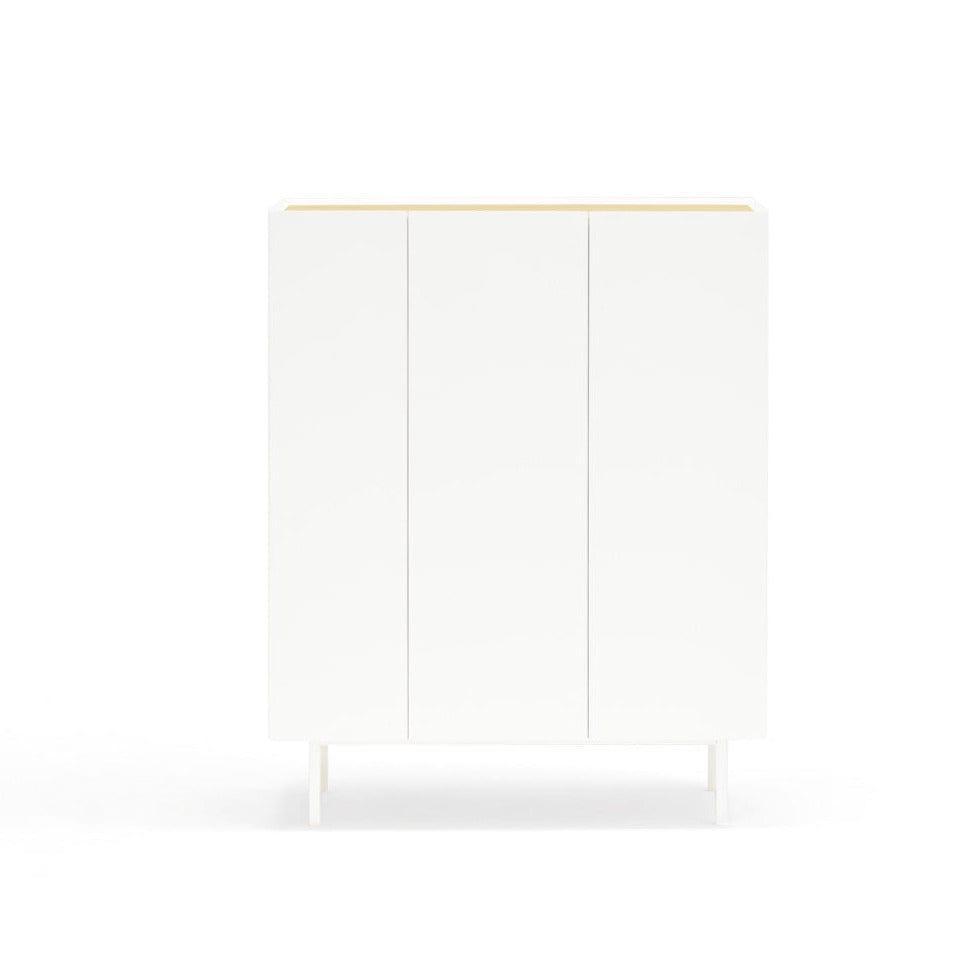 Komoda wysoka ARISTA biały Teulat Eye on Design