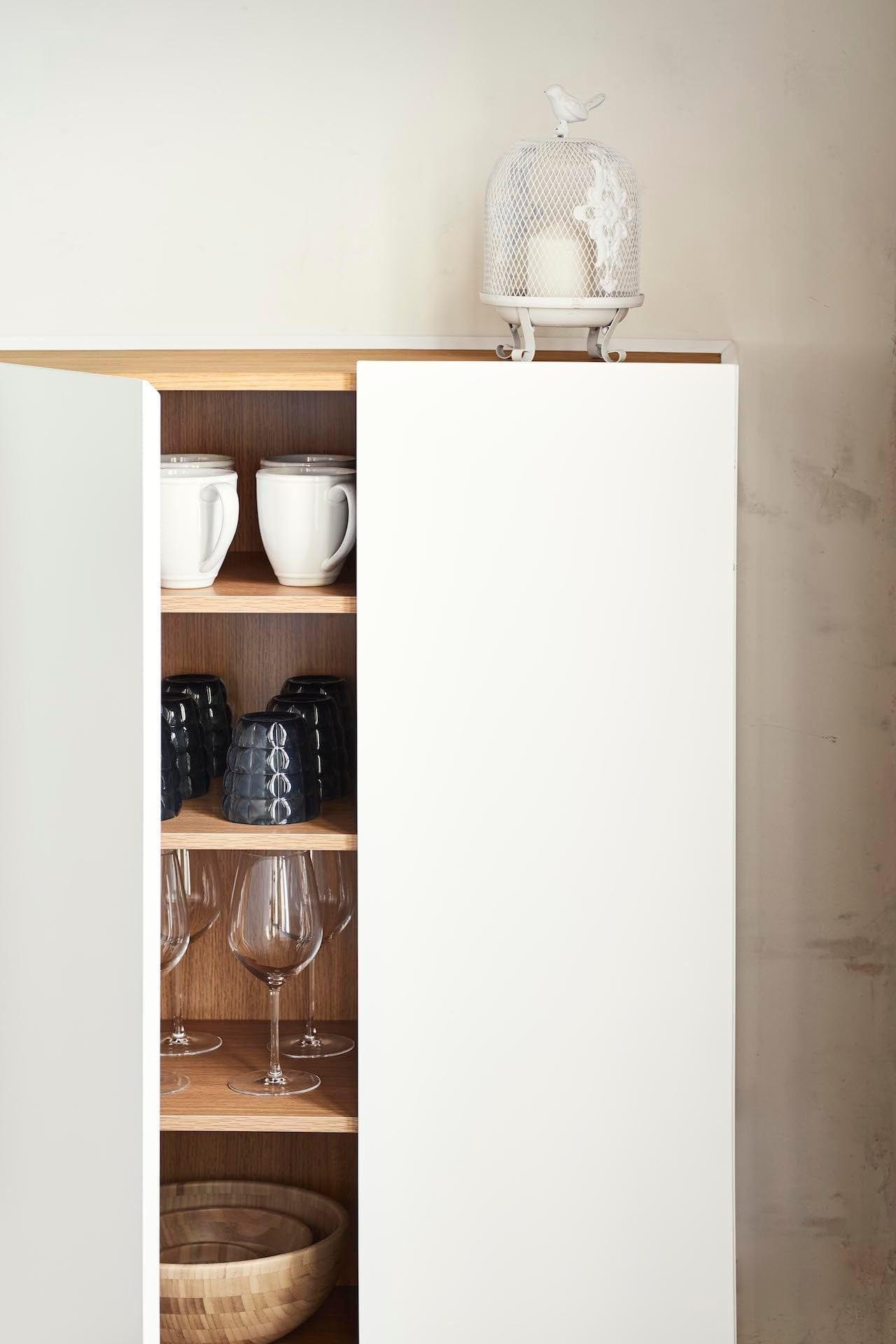 Komoda wysoka ARISTA biały Teulat Eye on Design