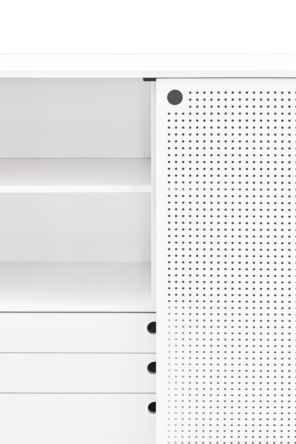 Komoda wysoka PUNTO biały Teulat Eye on Design